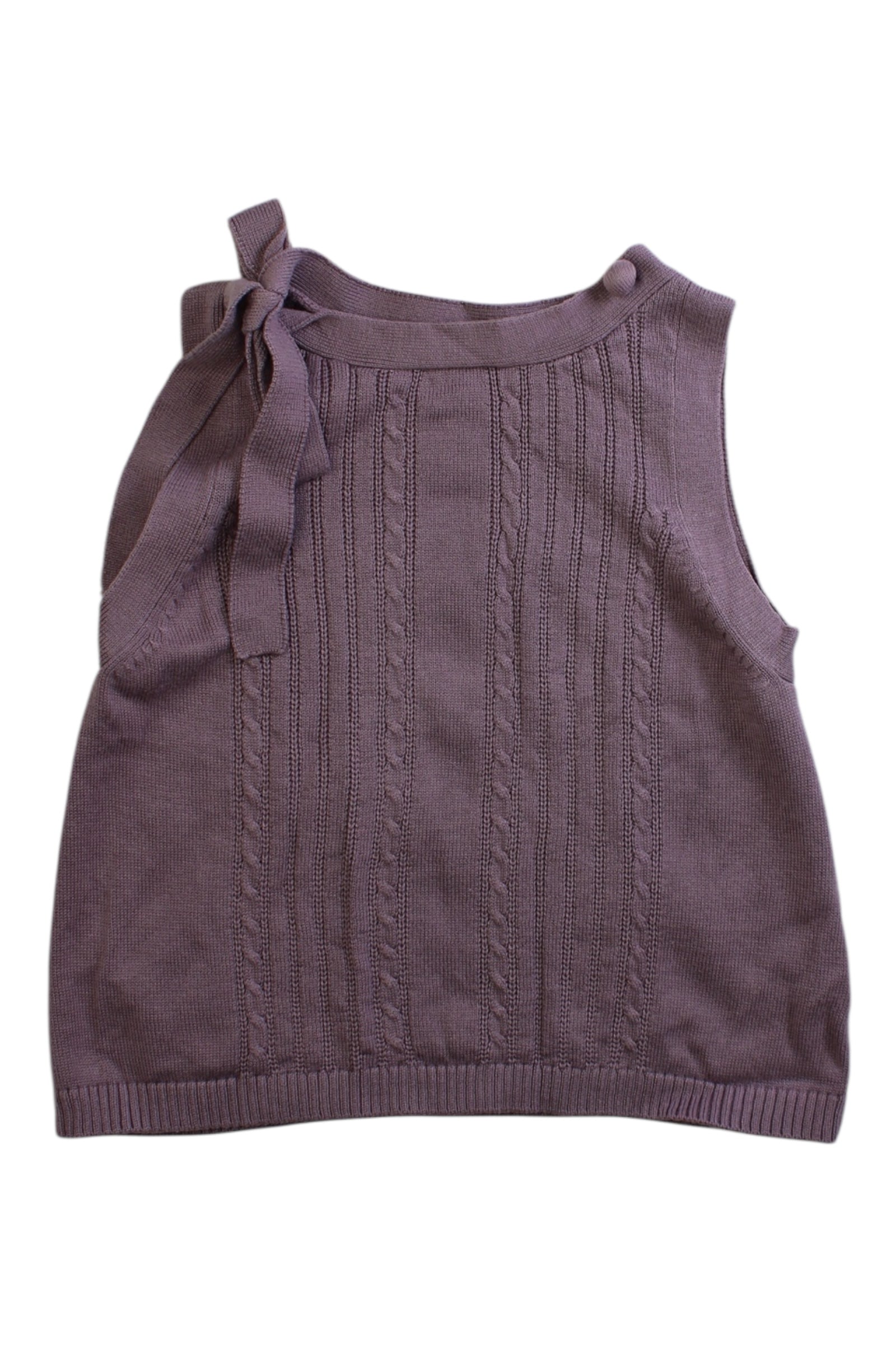 Le Petit Pois Sleeveless Knit Vest 3-4T、mySite、g9winljtr