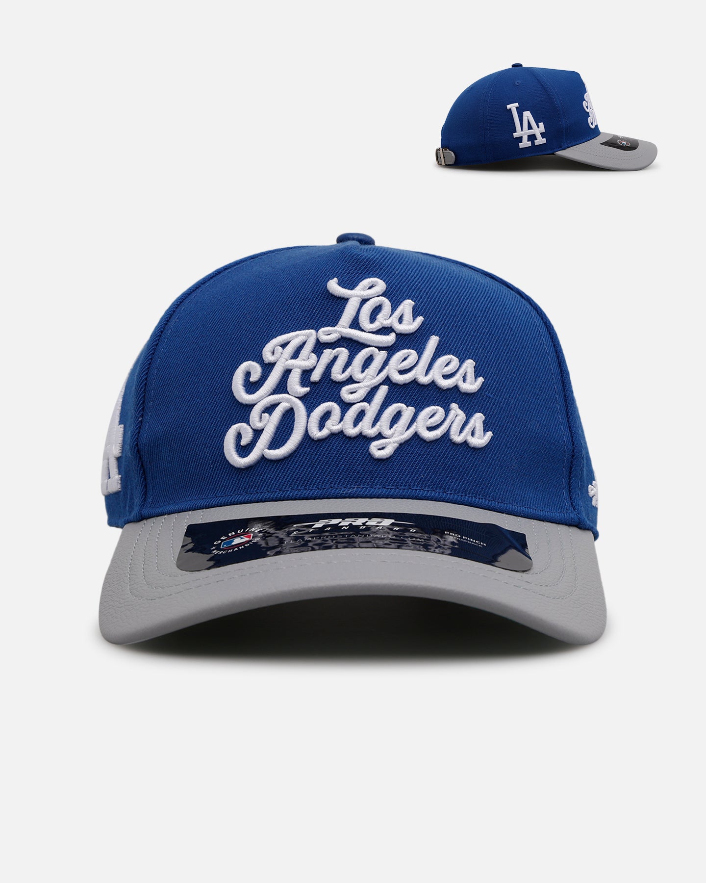 Pro Standard Los Angeles Dodgers 'Sovenir' Pinch Front Strapback Blue/Grey、mySite、zt4zffjzw