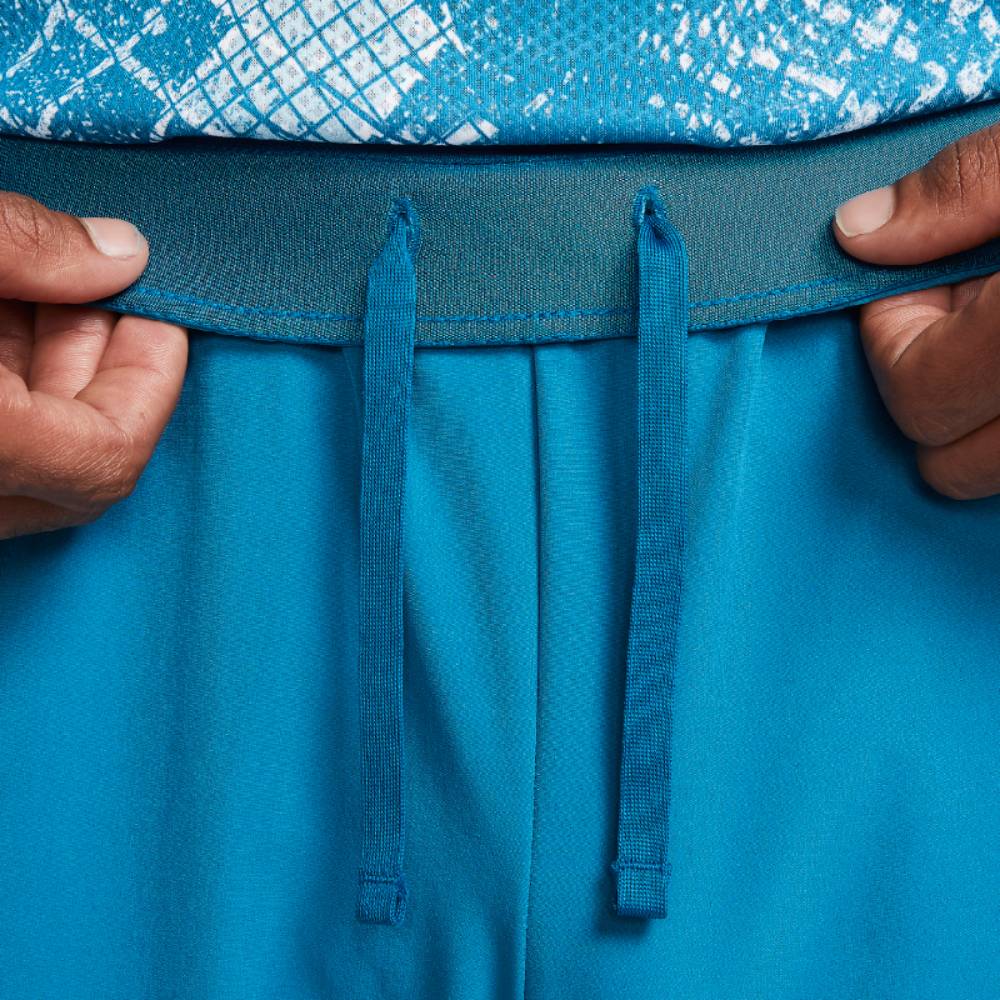 Nike Men's Dri-FIT Advantage Short 7-Inch (Green Abyss/White)