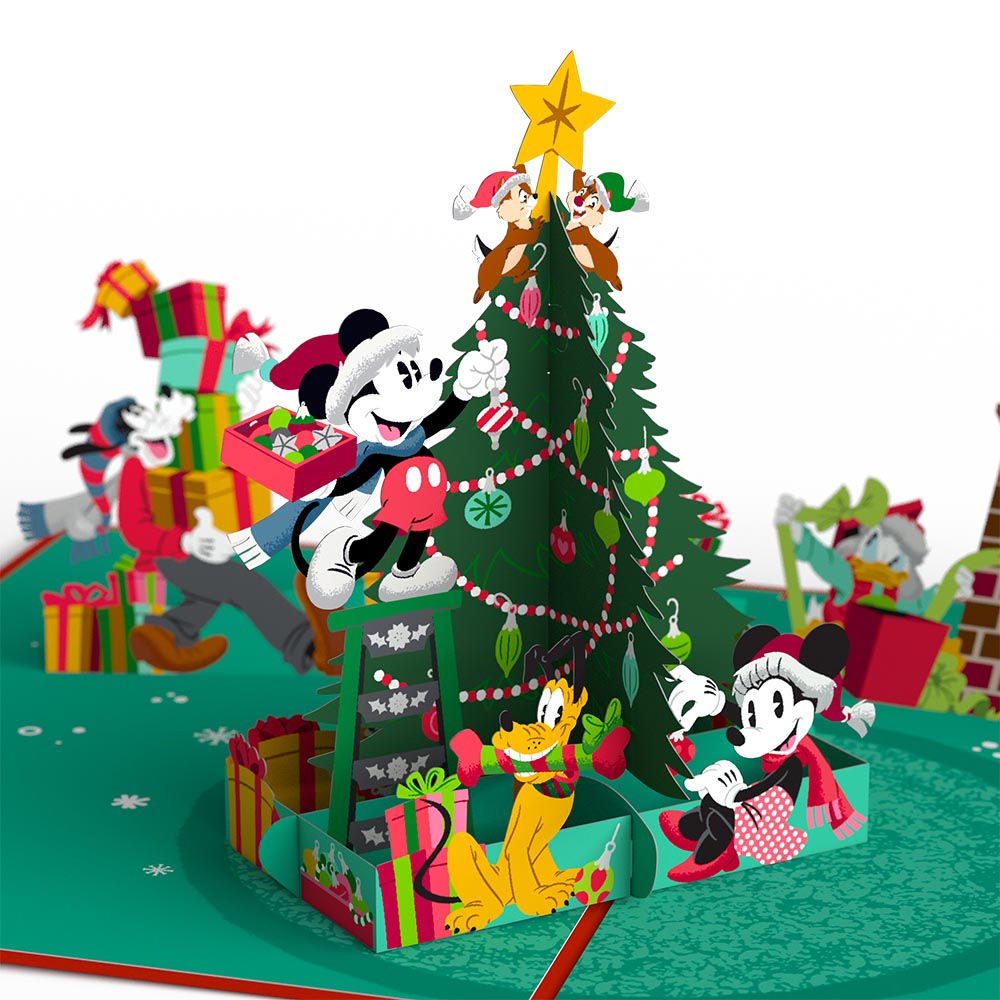 Disney's Mickey & Friends - Festive Cheer Pop-Up Card、mySite、solidvoid