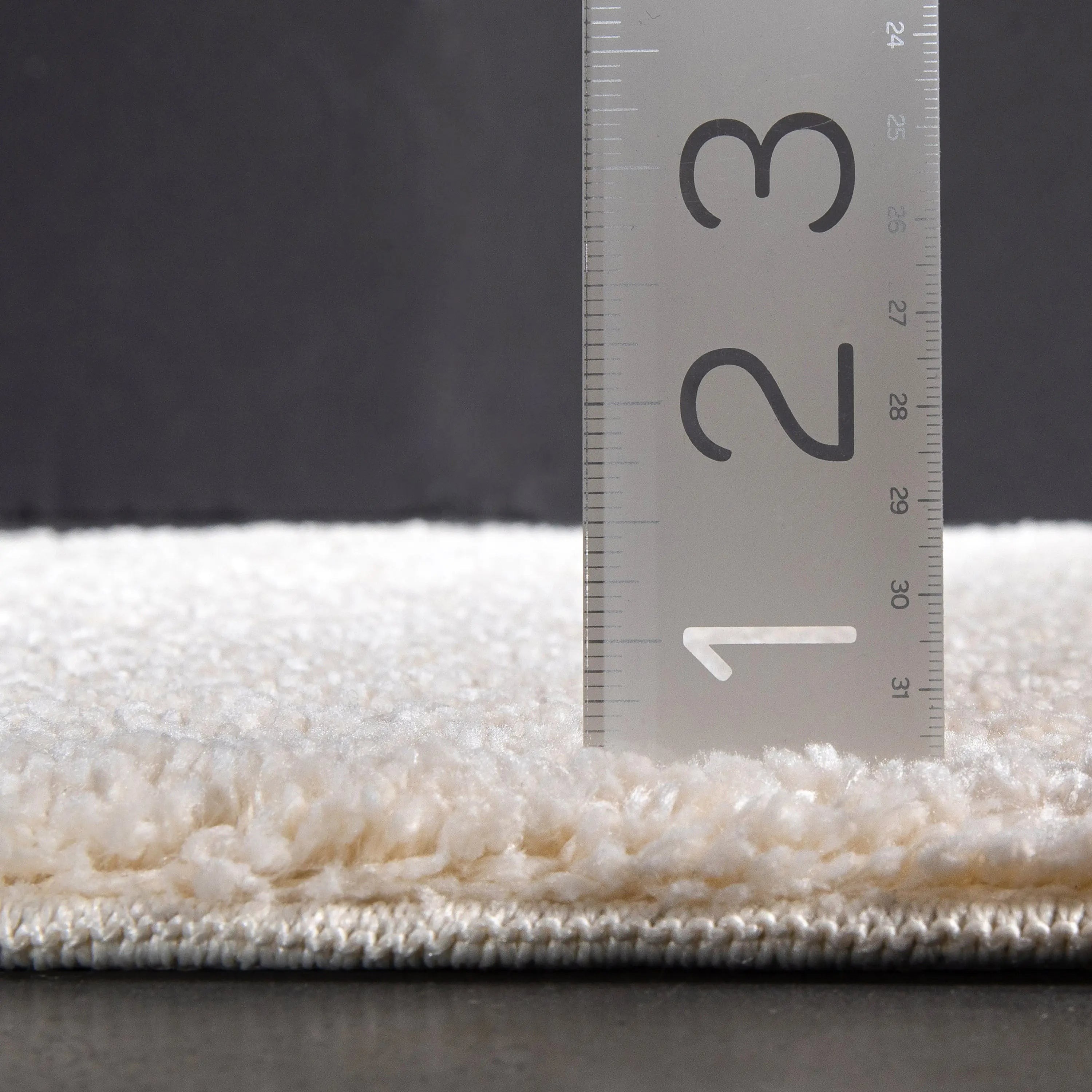 Monroe Solid & Striped Textured Ivory Ultra Soft High-Low Shag Rug、mySite、gigharbornorthrealestate