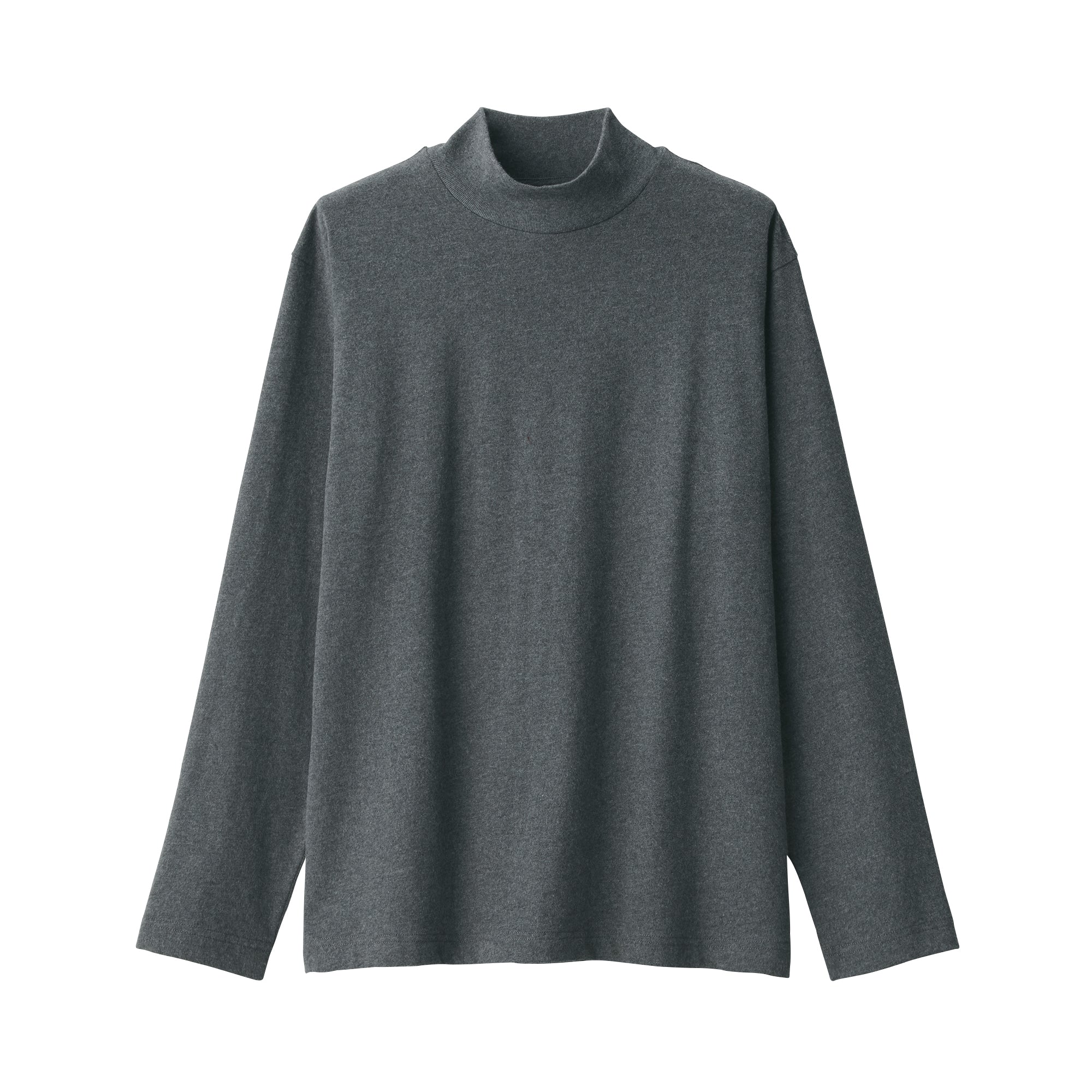  Men's Brushed High Neck Long Sleeve T-Shirt、mySite、sugarbowlscore
