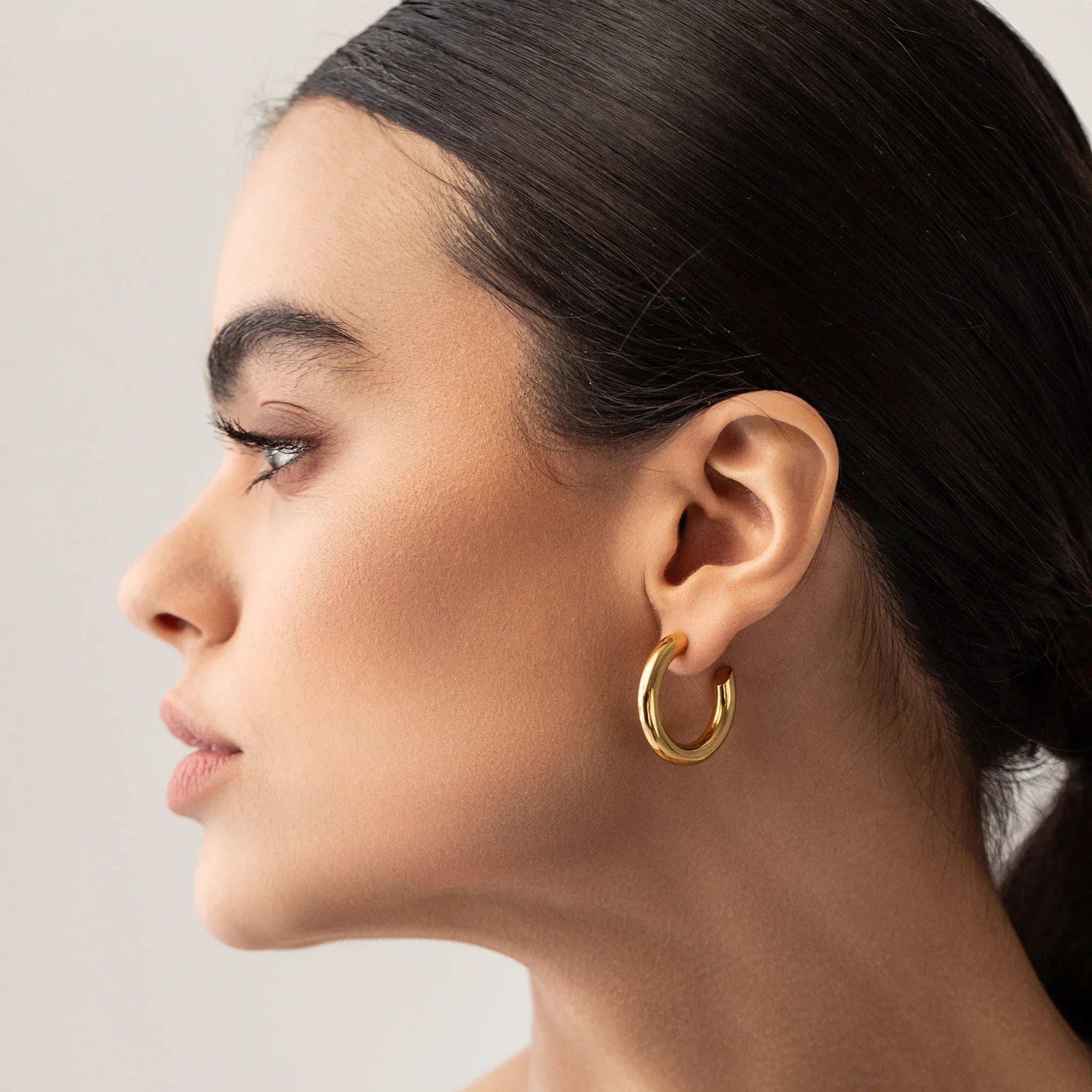 Artizan Joyeria Slim Bagel Hoops、mySite、noshort