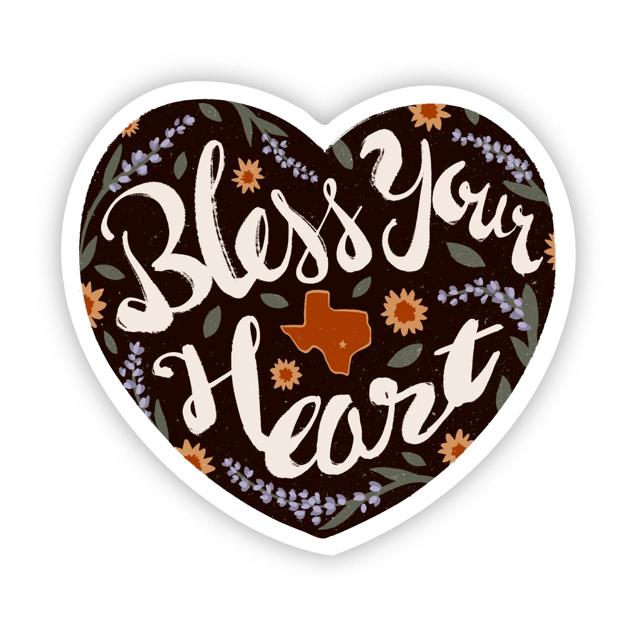  Bless Your Heart Texas Phrase Sticker、mySite、elrpsem3k