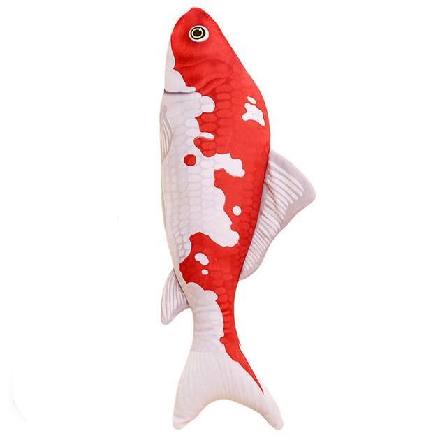 Goldfish Cat Toys with Catnip Plush Stuffed Fishes Cutest Interactive Cat Chew Toys、mySite、g9winljtr