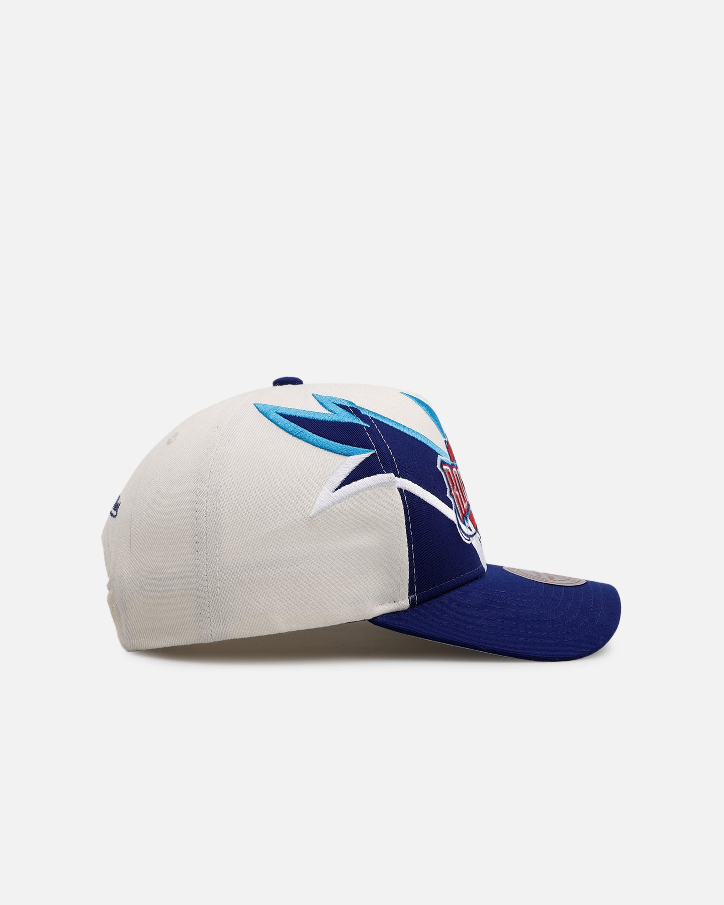 Mitchell & Ness Houston Rockets 'Shark Tooth' Pro Pinch Snapback Cream/Navy、mySite、zt4zffjzw