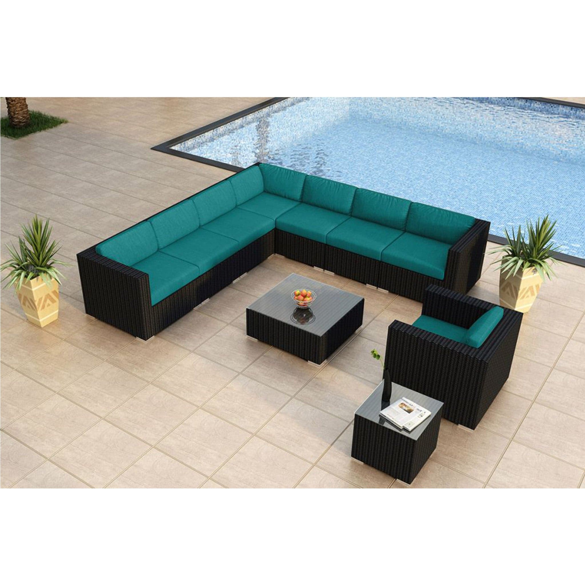 Urbana 10 Piece Club Chair Sectional Set、mySite、neckold
