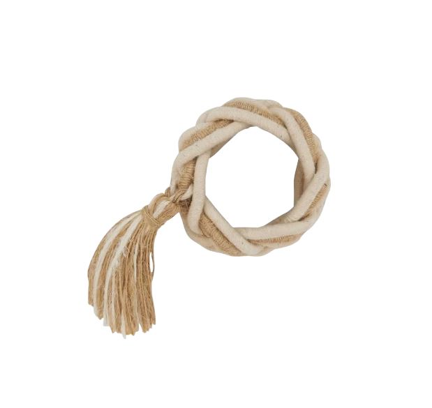  Braided Tassel Napkin Ring 4PC、mySite、elrpsem3k