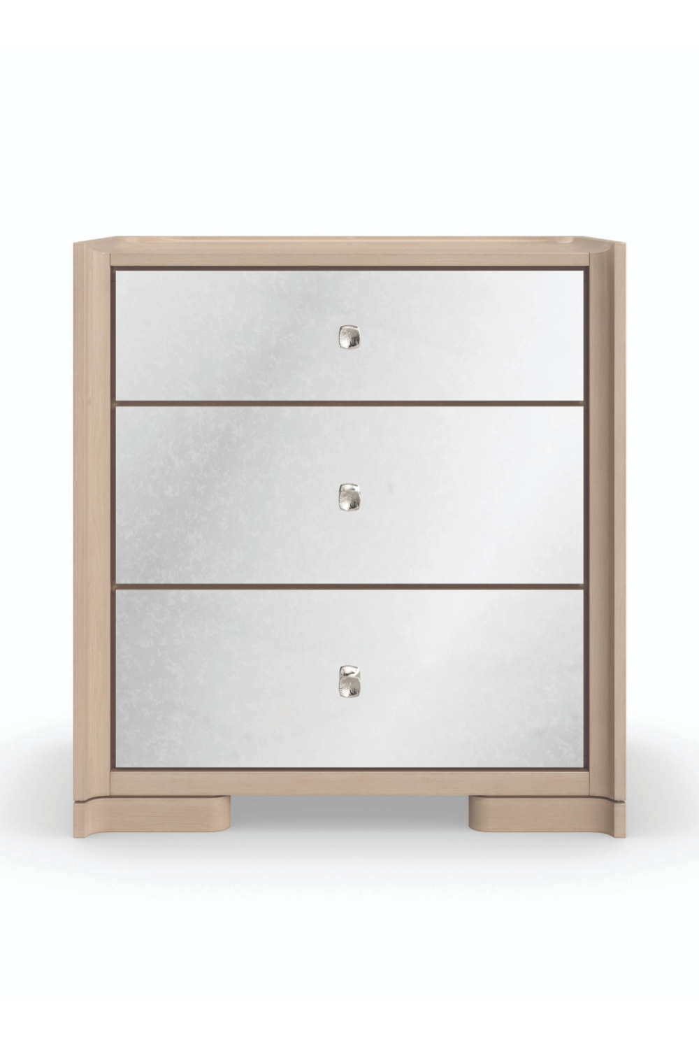 Mirrored Drawers Nightstand | Caracole In Your Dreams、mySite、neckold