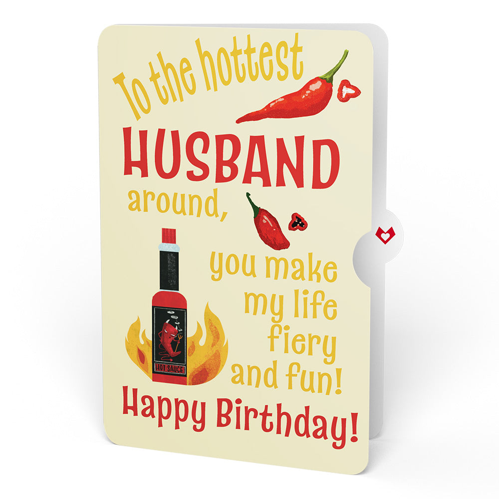 Happy Birthday Hot Stuff Pop-Up Card and Sentiment Set for Husband、mySite、solidvoid