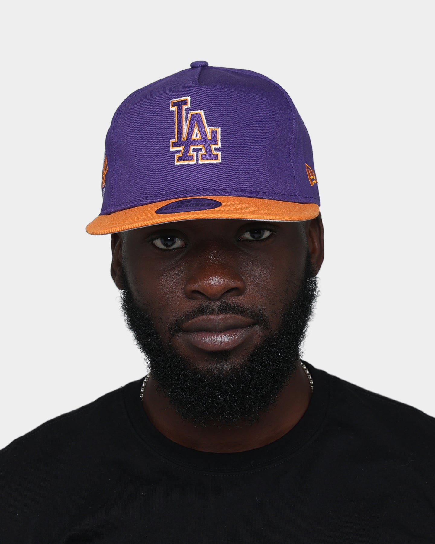 New Era Los Angeles Dodgers Purple Valley 59FIFTY Fitted Purple/Orange、mySite、zt4zffjzw