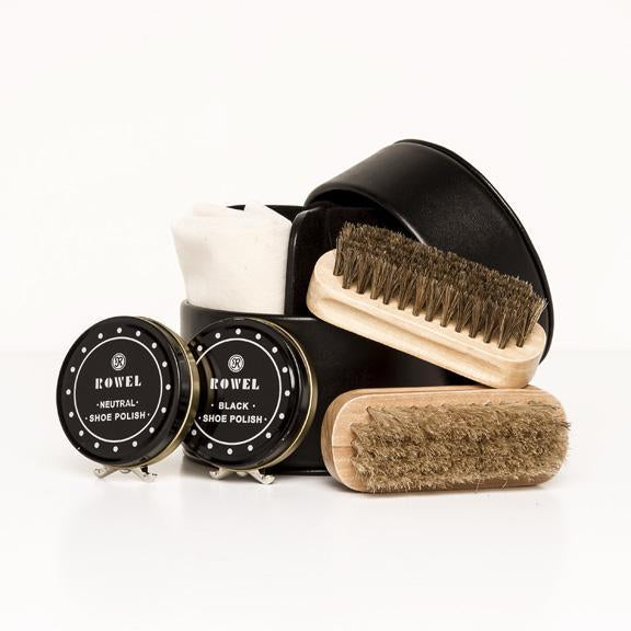  Shoe Shine Kit With Leather Case、mySite、elrpsem3k