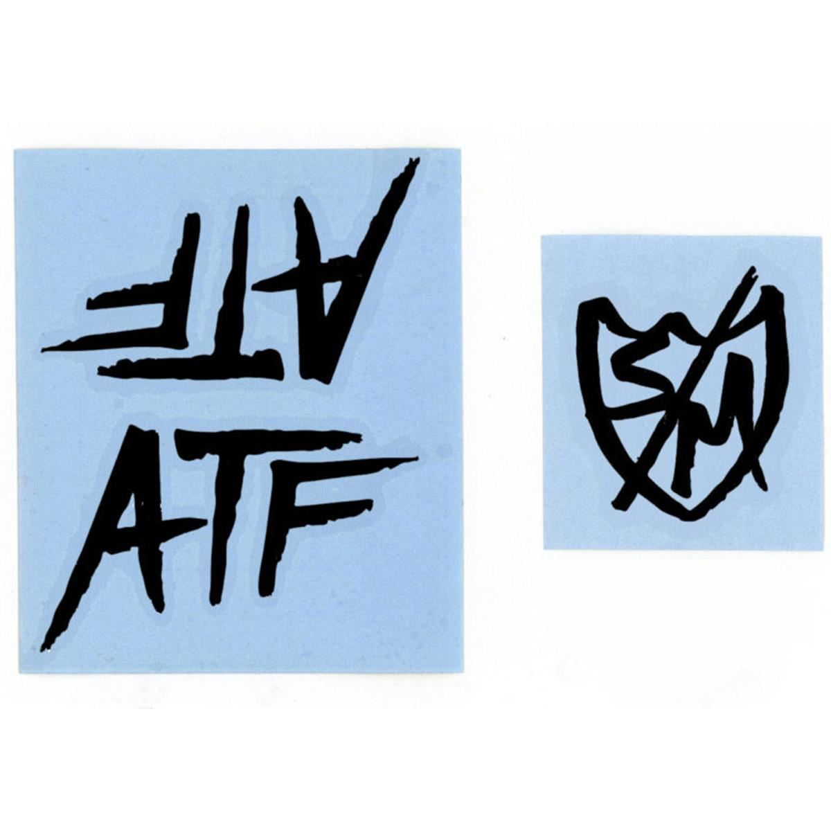  S&M ATF Frame Decal Sticker Set - Black、mySite、merchandisen