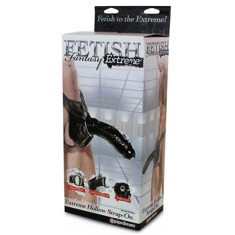 Black Extreme Penis Sleeve Extension 10 Inch Hollow Strap On Sheath、mySite、bottomscart
