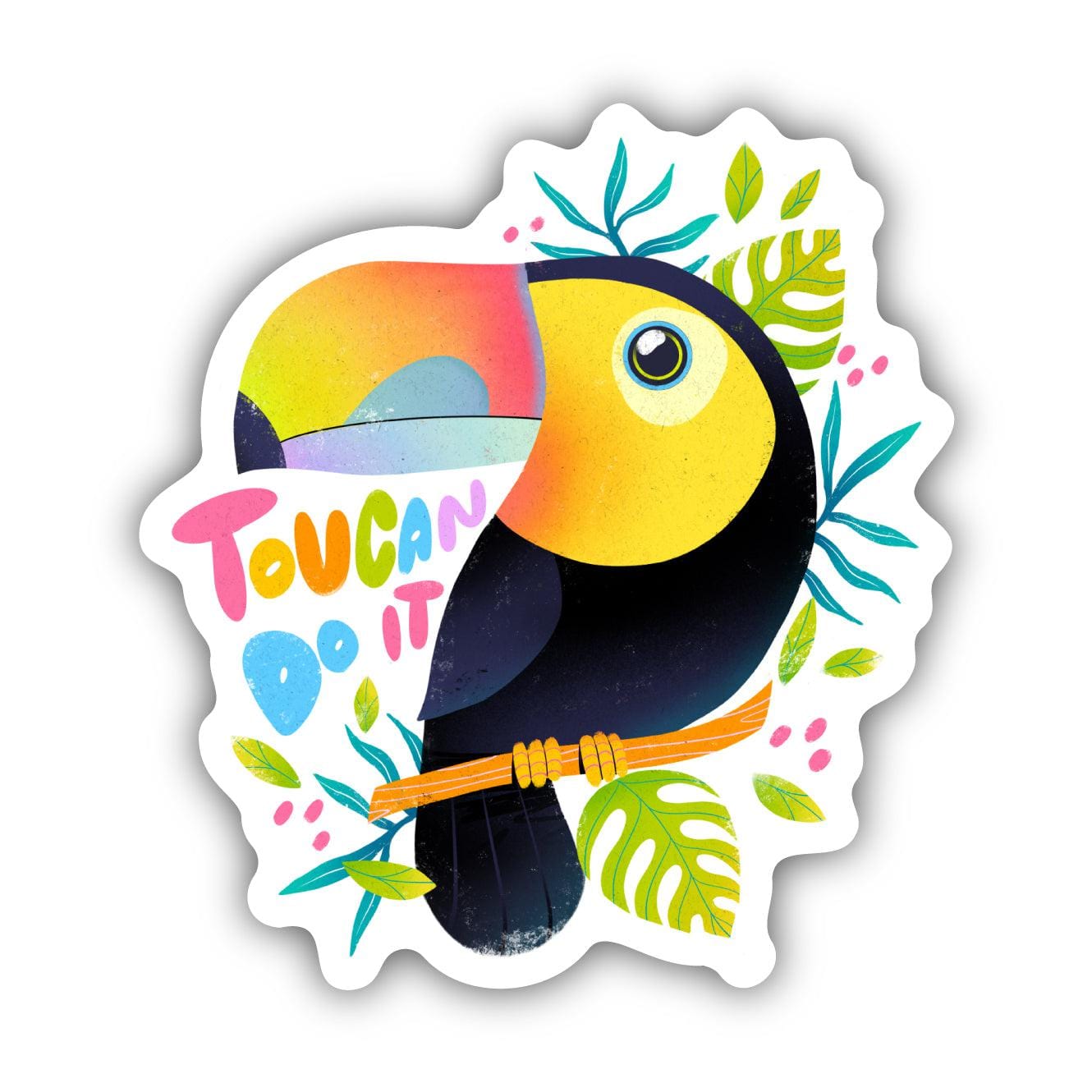  Toucan Do It Animal Sticker、mySite、ghnorth