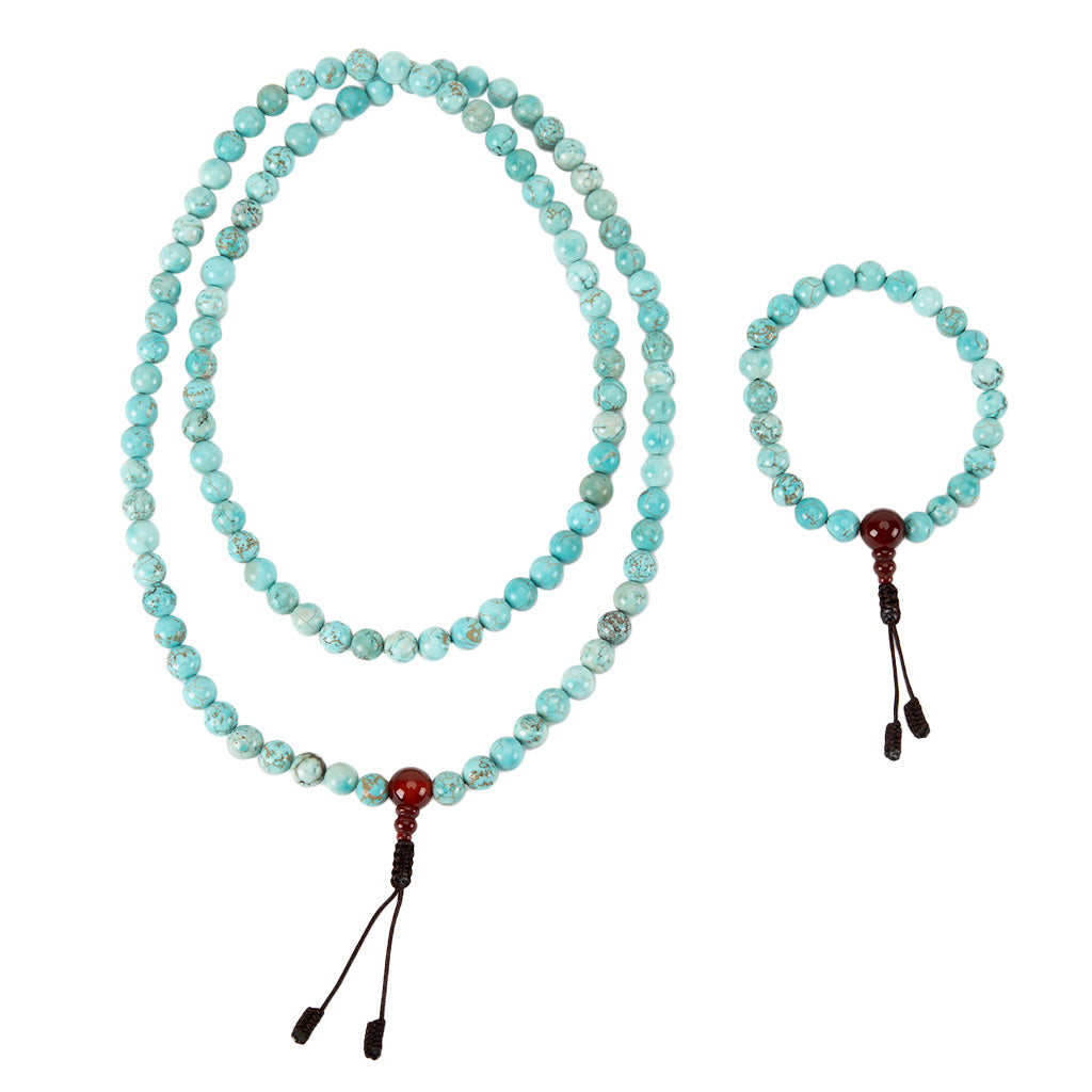 Turquoise Mala Beads Set、mySite、topwebapps