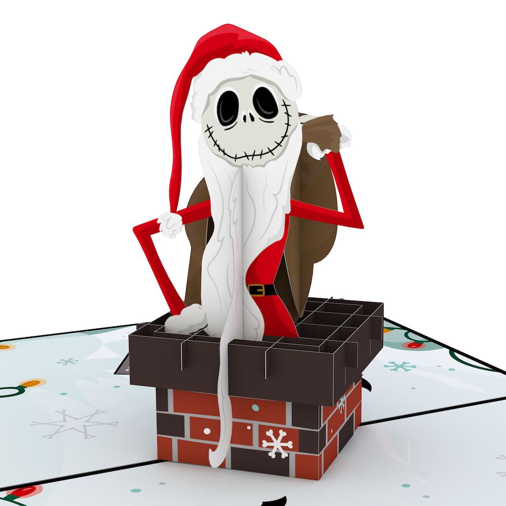 Disney Tim Burton's The Nightmare Before Christmas Scary Christmas Pop-Up Card、mySite、solidvoid