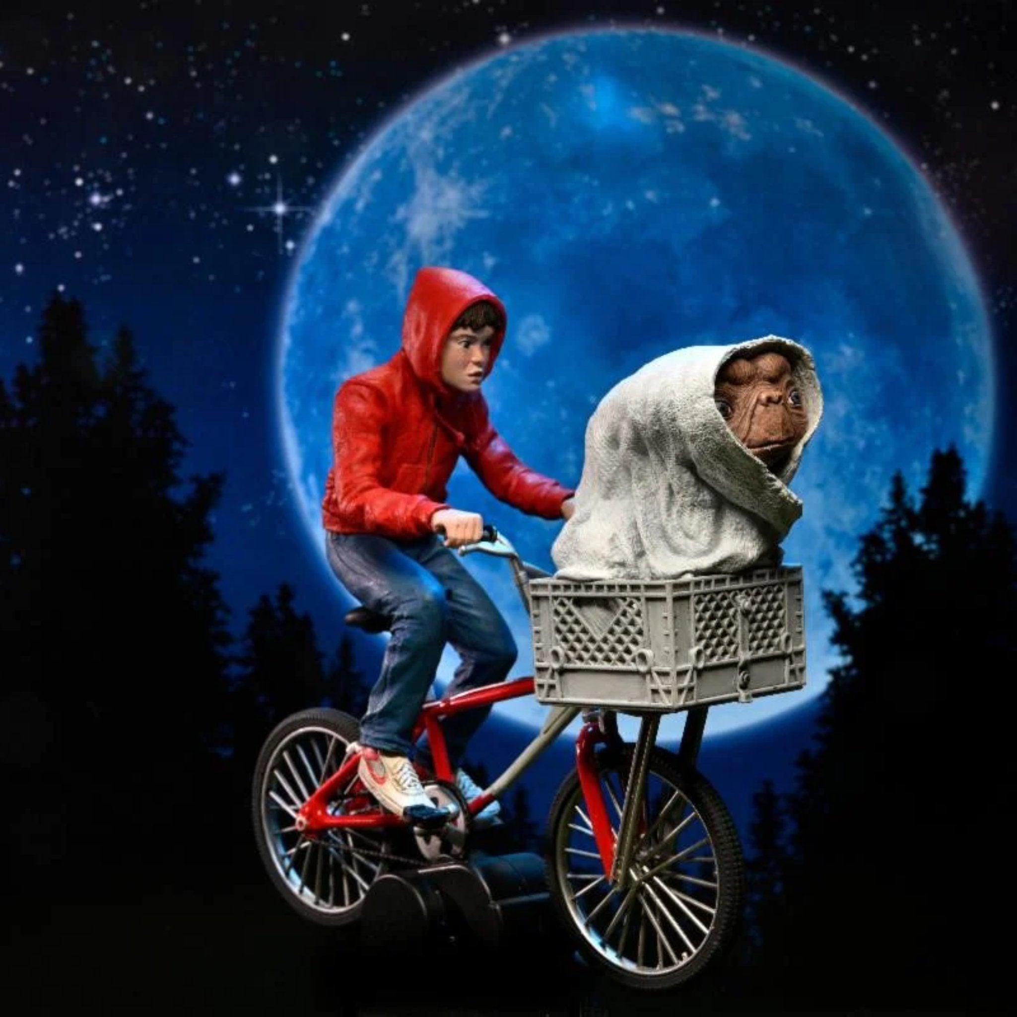 NECA 40th Anniversary Elliot & E.T. on Bicycle、mySite、hgirdovlk