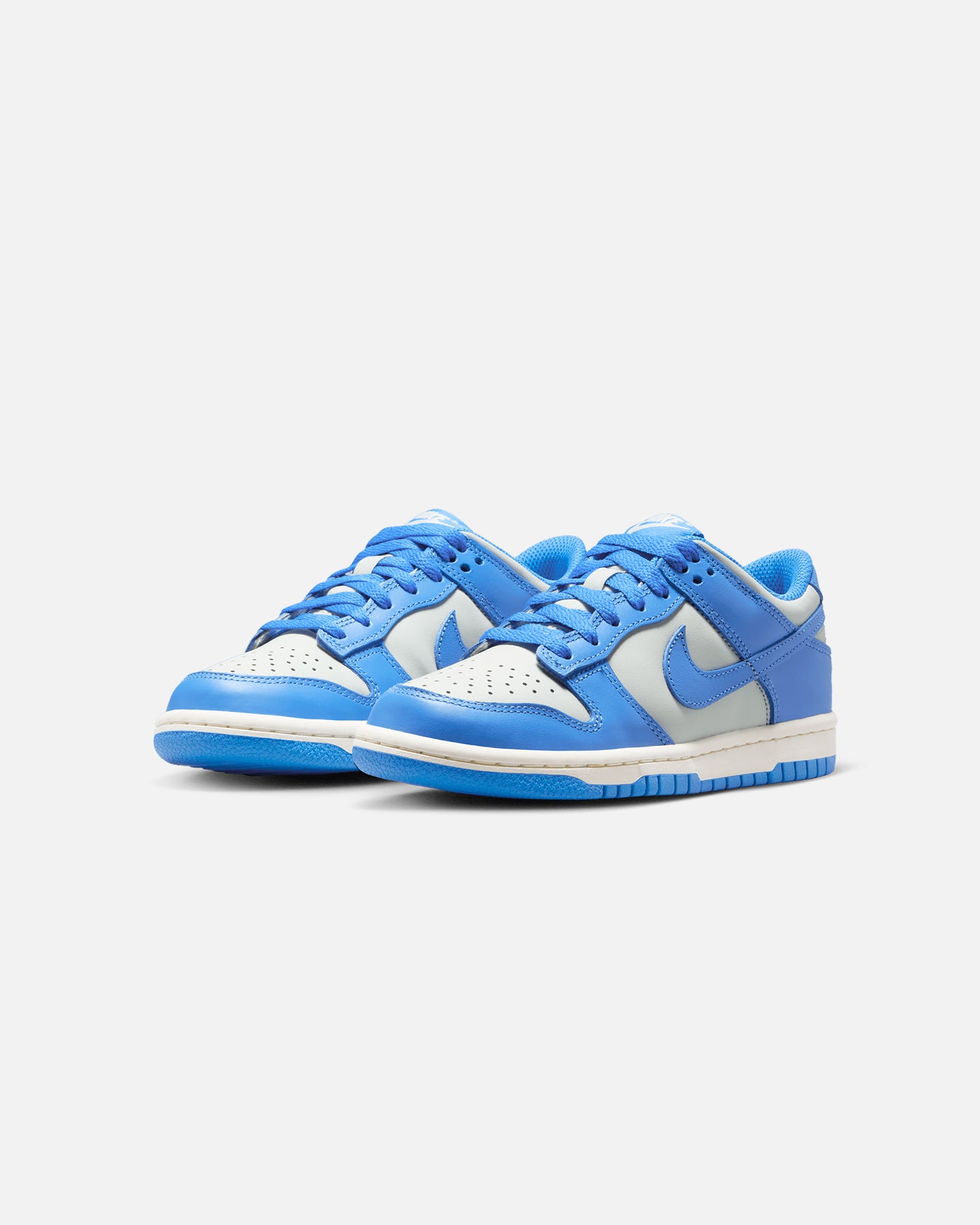 Nike Kids' Dunk Low (GS) Light Silver/Lt Photo Blue-Sail、mySite、zt4zffjzw