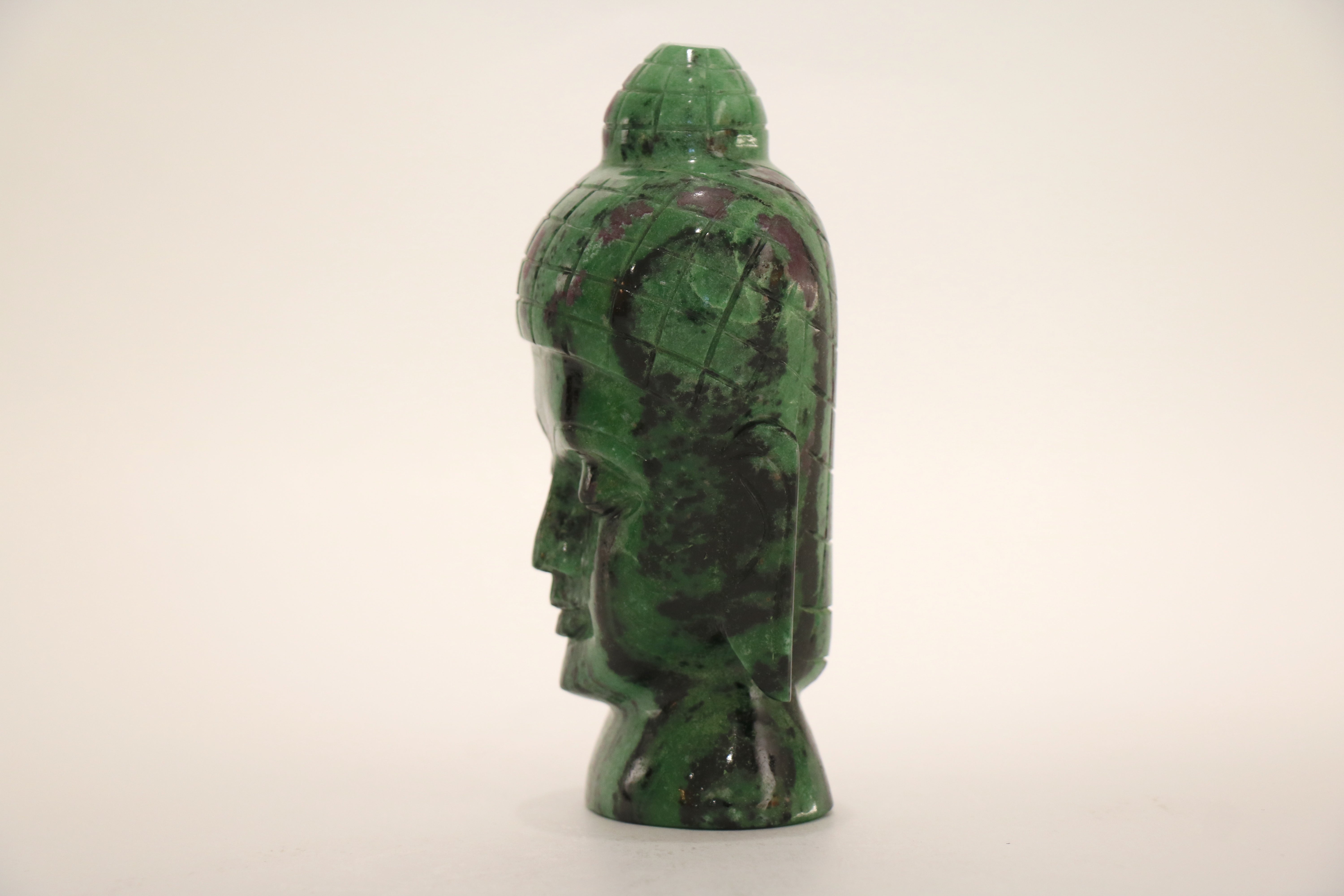 Buddha Head - Ruby Zoisite (15 cm)、mySite、topwebapps