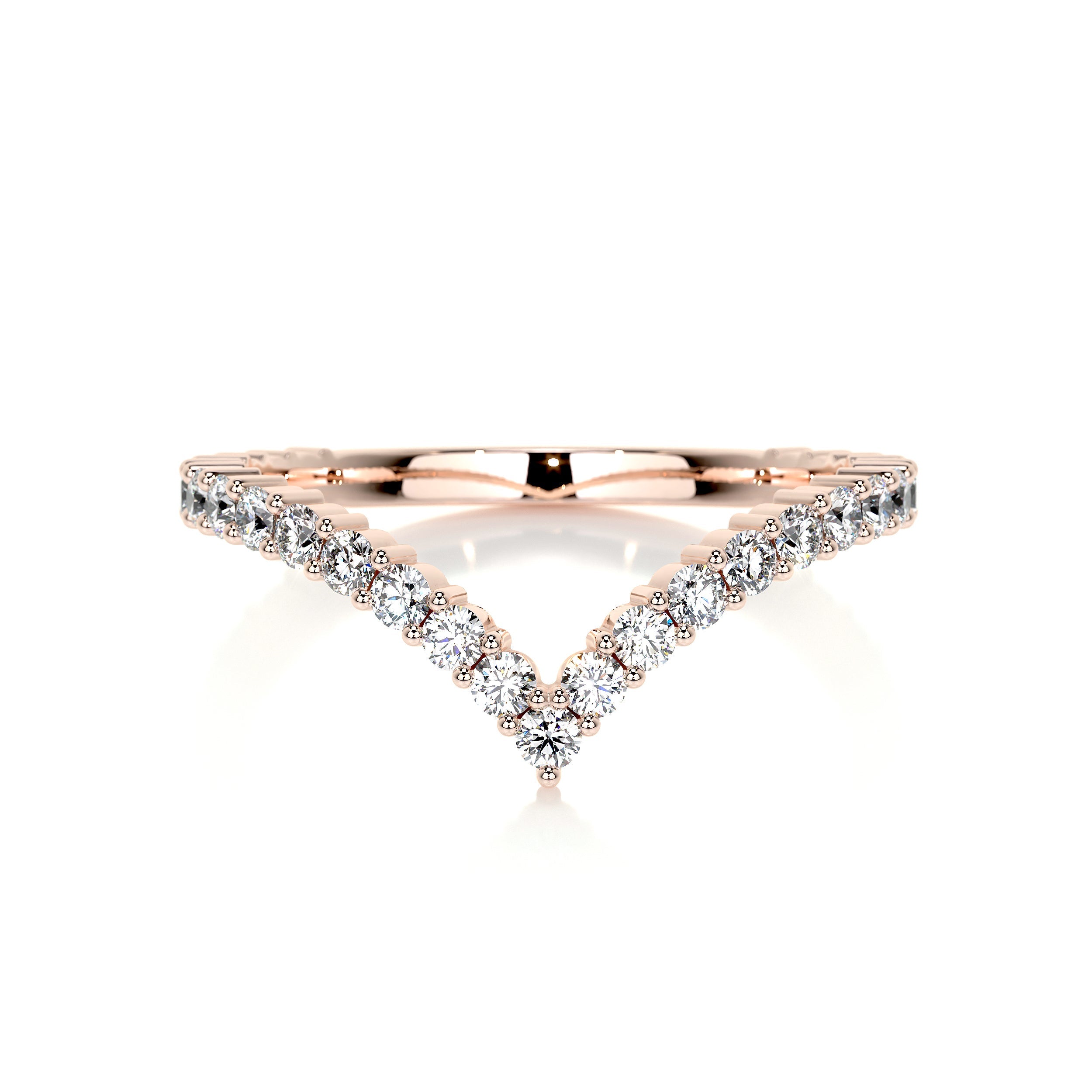 Dawn Lab Grown Diamond Wedding Ring (0.50 Carat) -14K Rose Gold (RTS)、mySite、hinf8tx79