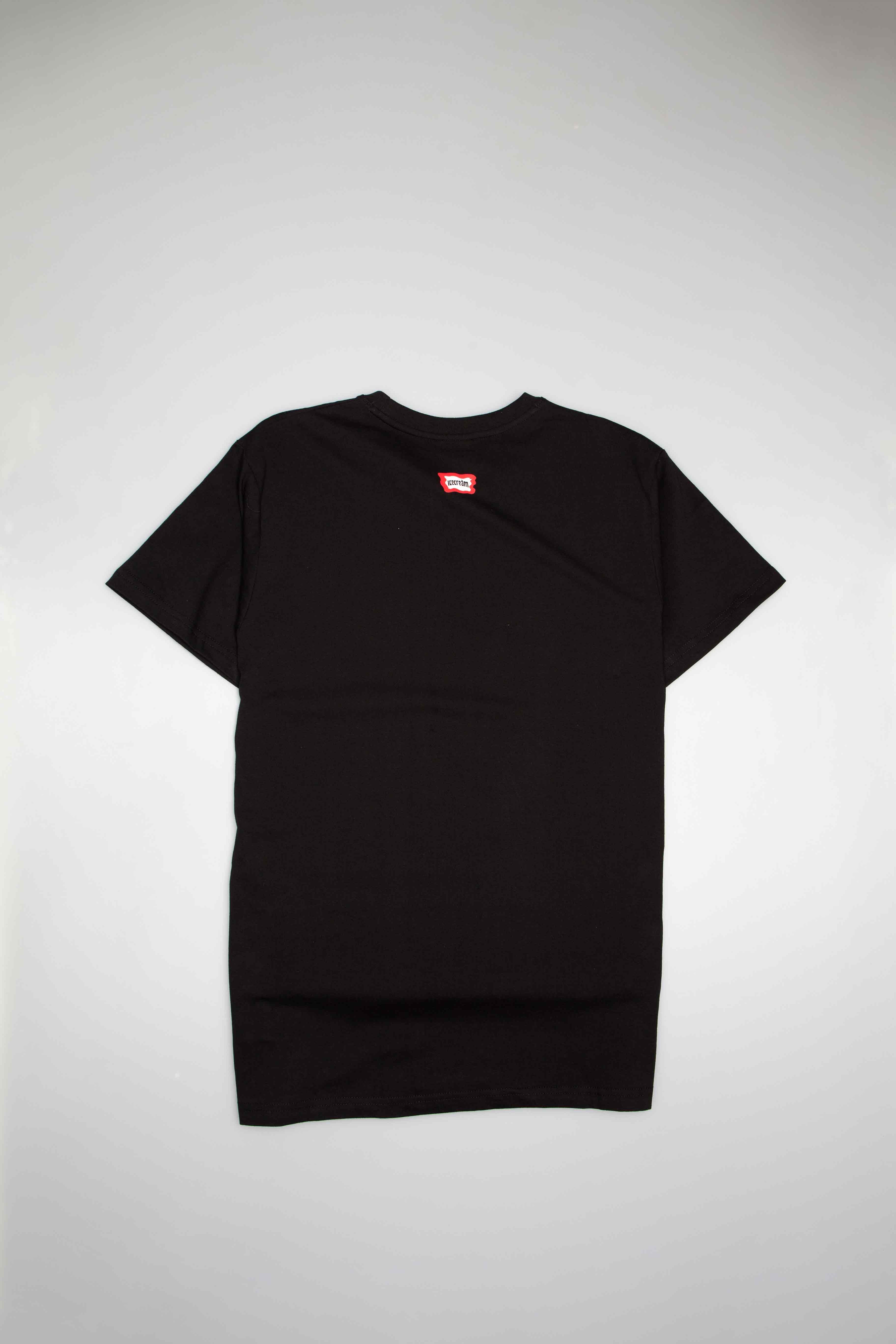 Sundae Mens T-Shirt - Black/Black、mySite、dreamappss