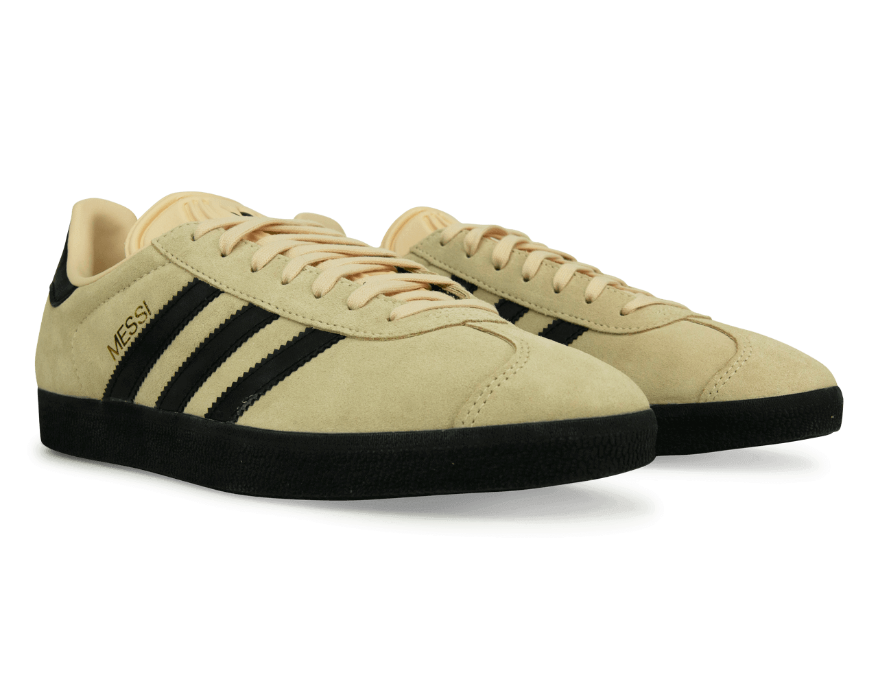 adidas Men's Originals Gazelle x Messi Sand/Black/Gold、mySite、bottomscart