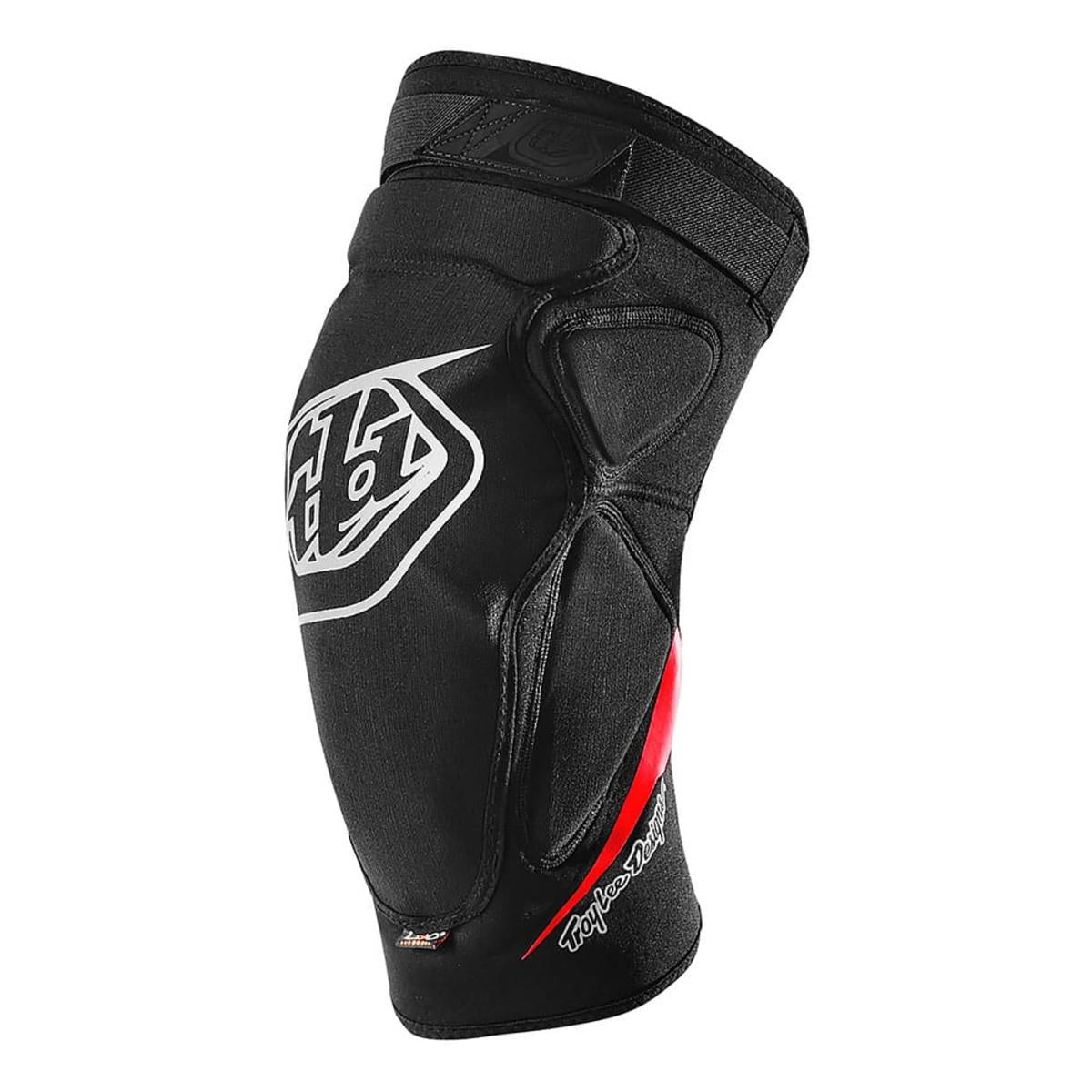  Troy Lee Raid Race Knee Guard - Black、mySite、merchandisen