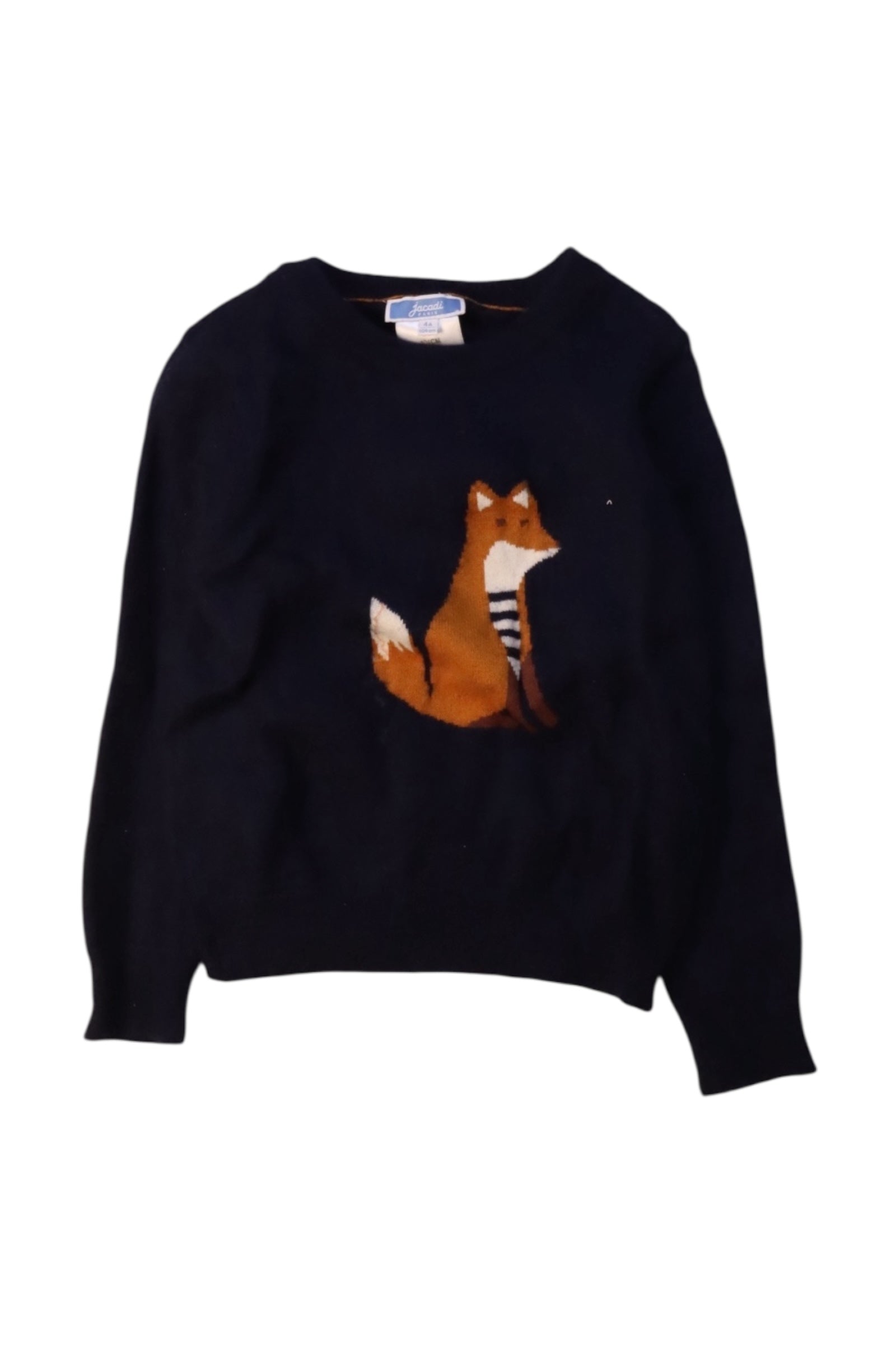 Jacadi Fox Knit Sweater 4T、mySite、g9winljtr