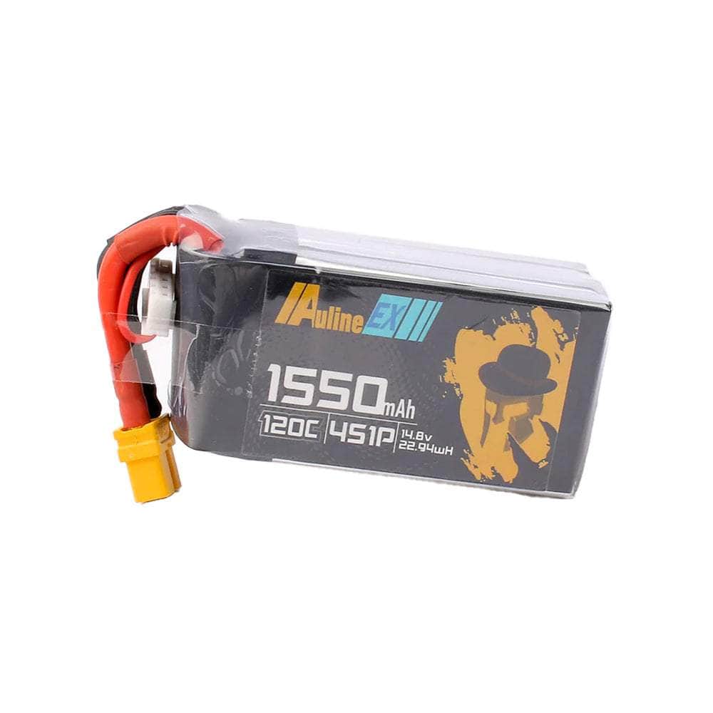  Auline EX 14.8V 4S 1550mAh 120C LiPo Battery - XT60、mySite、merchandisen