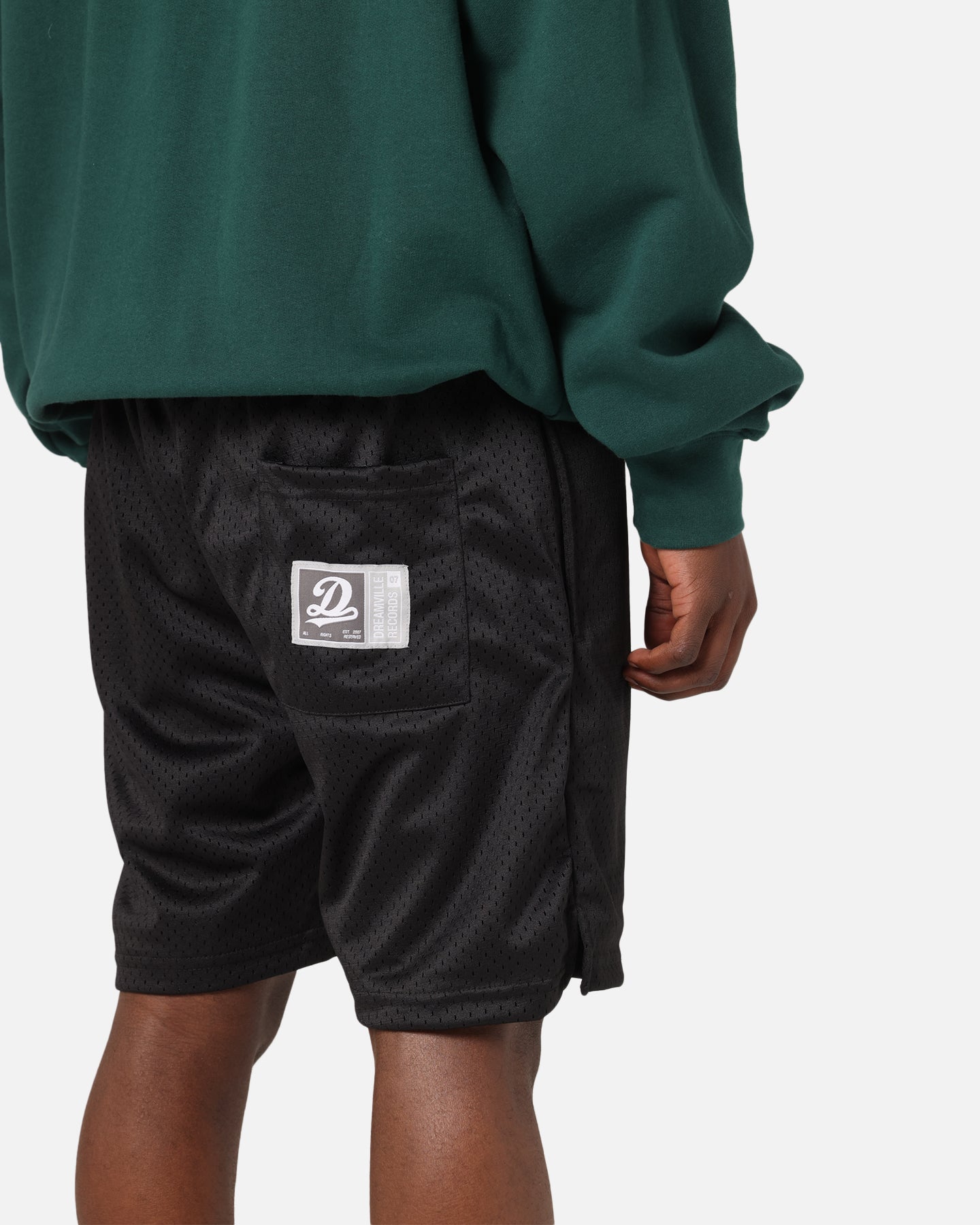 Dreamville Records Mesh Shorts Black Mesh、mySite、zt4zffjzw