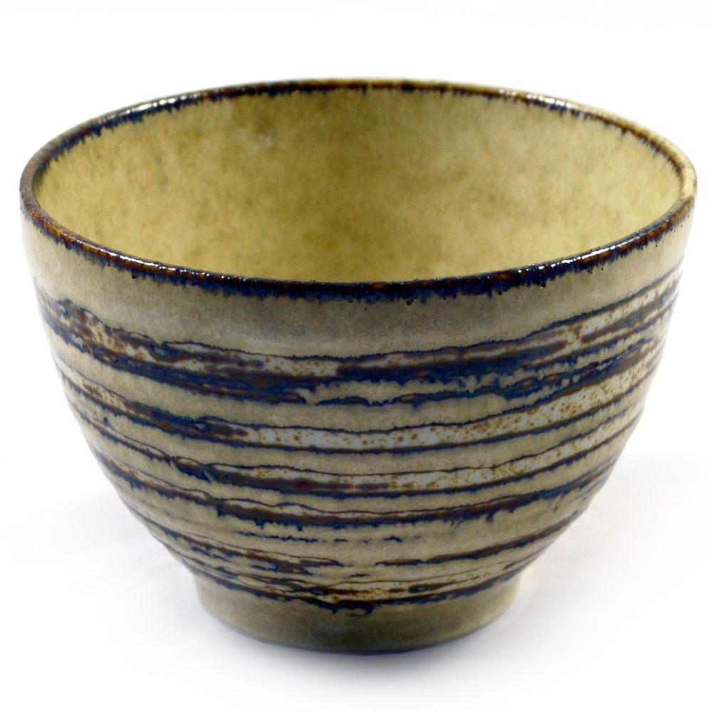 Ringed Grey & Brown Japanese Bowl、mySite、topwebapps