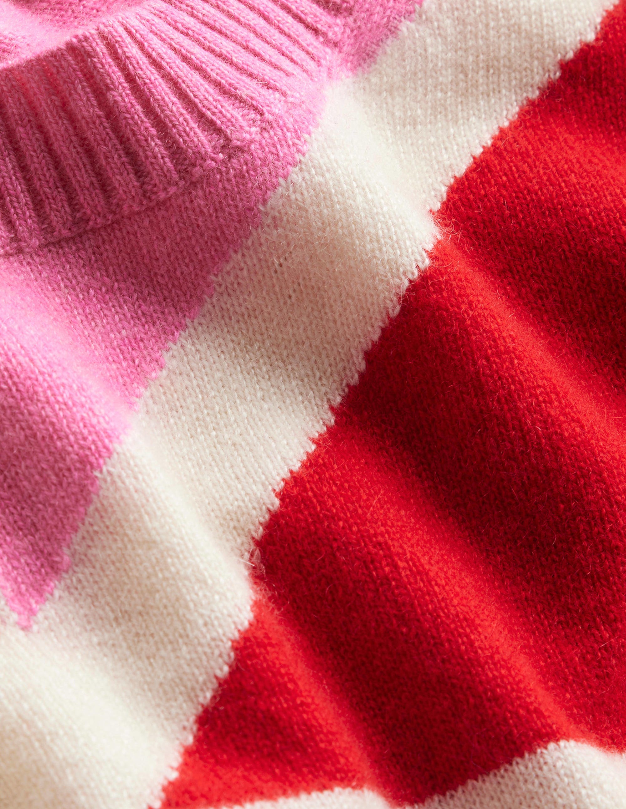  Lydia Cashmere Jumper-Cherry Blossom Melange、mySite、ashleygrahame