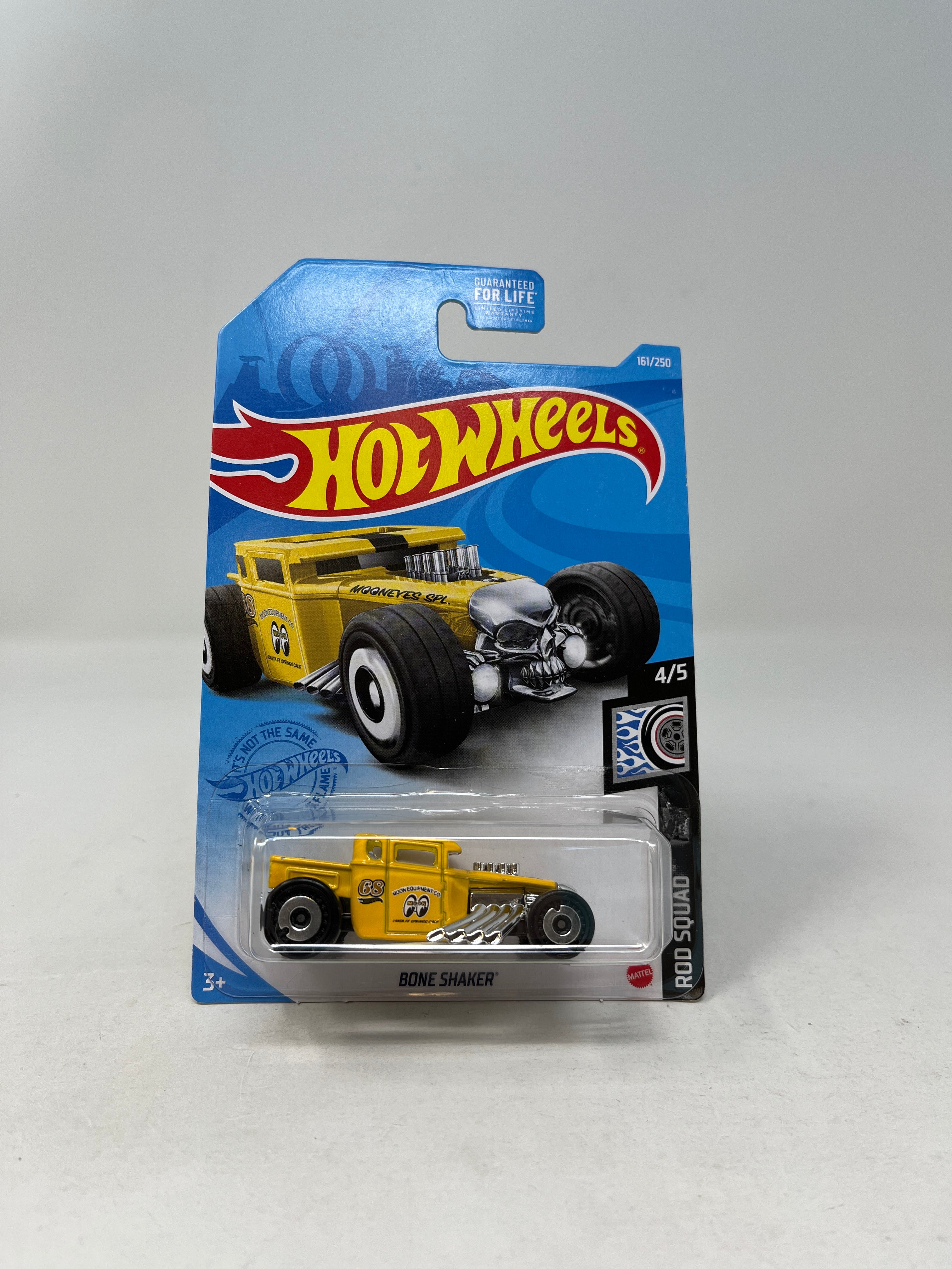 Bone Shaker #161 * Yellow Mooneyes * 2021 Hot Wheels、mySite、hgirdovlk
