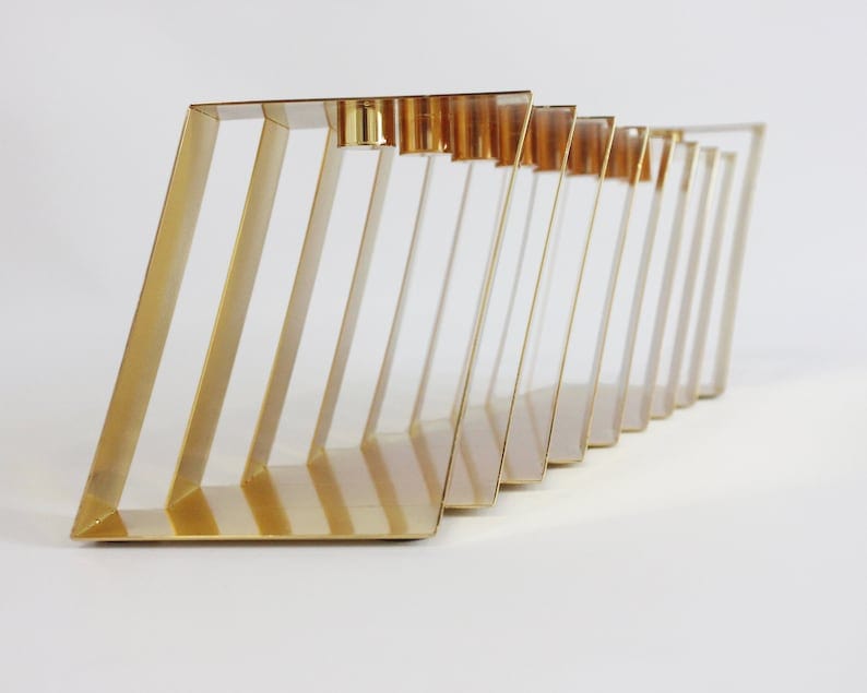 Modern Gold Coated Menorah - Oil or Wax Candles、mySite、topwebapps