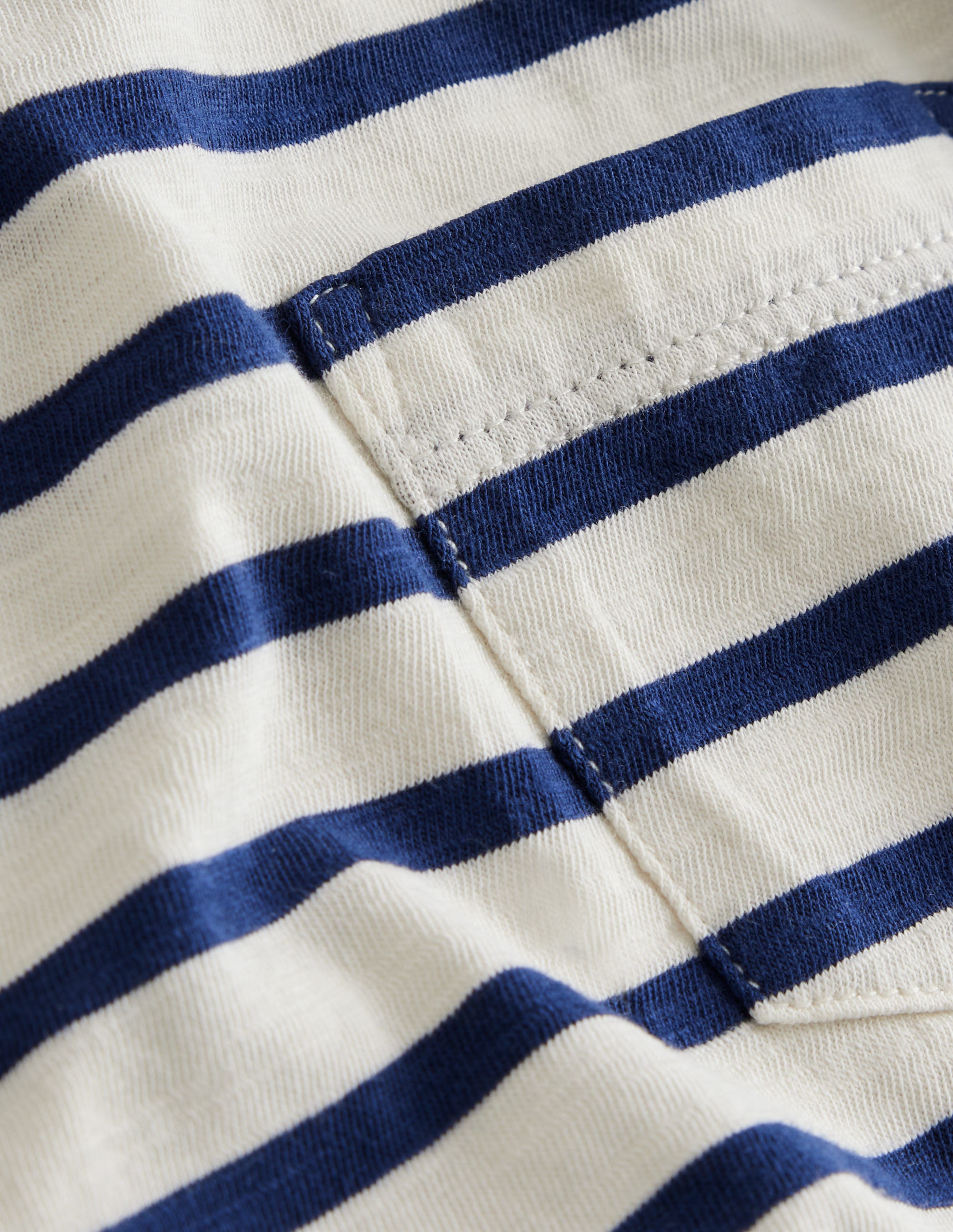  Long-sleeved Washed T-shirt-Ivory/College Navy、mySite、ashleygrahame