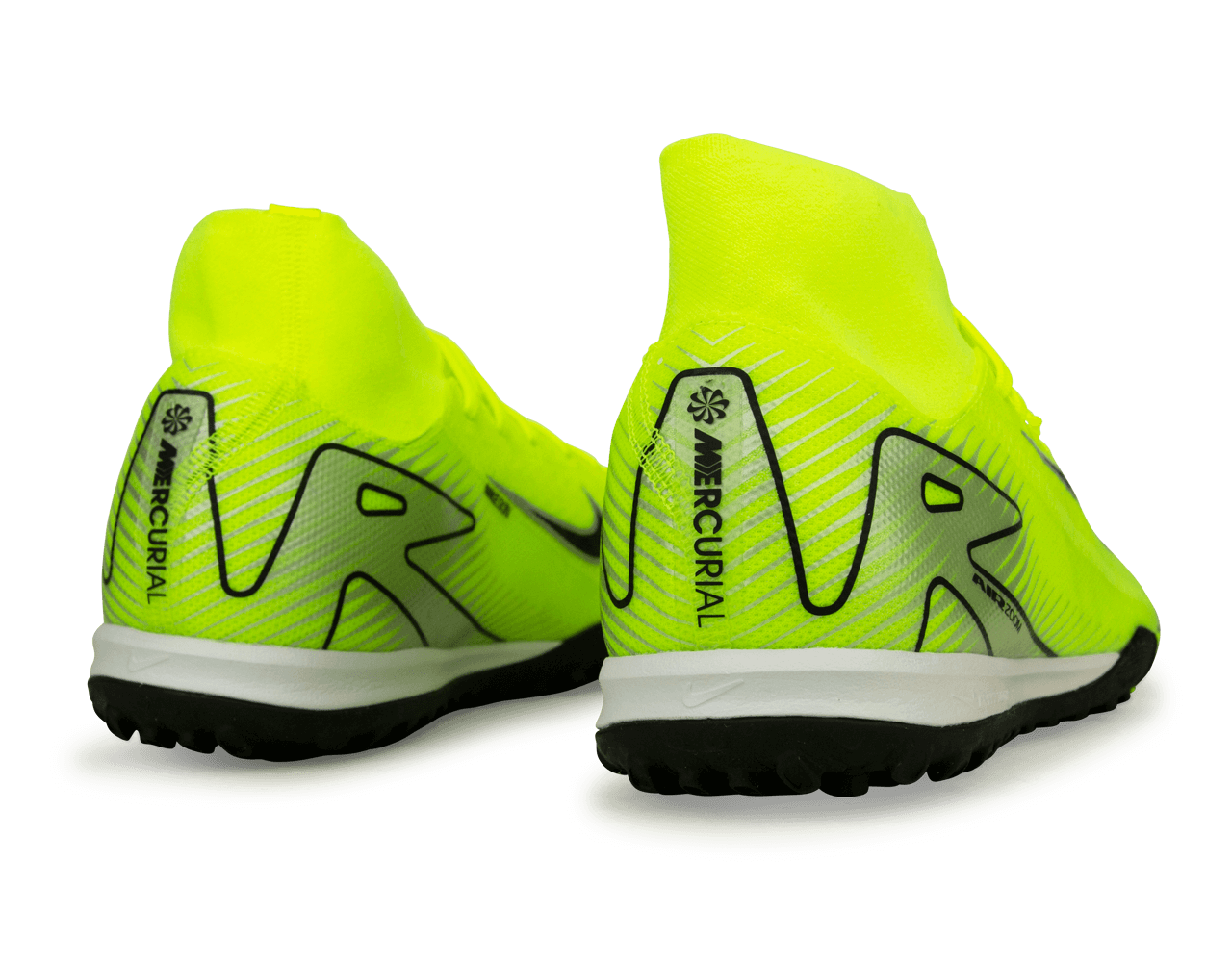 Nike Men's Zoom Mercurial Superfly 10 Academy TF Volt/Black、mySite、noshort