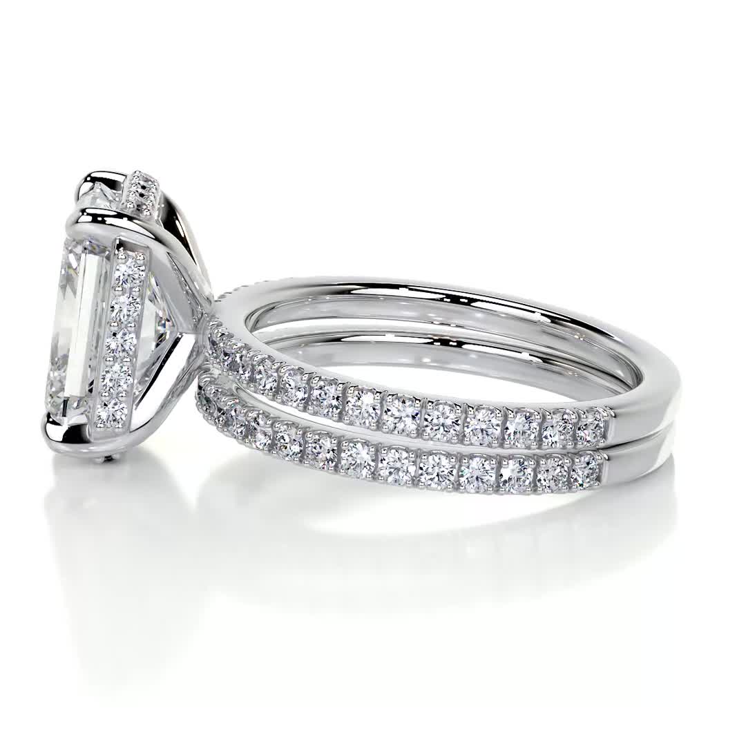 Luna Lab Grown Diamond Bridal Set -14K White Gold、mySite、hinf8tx79