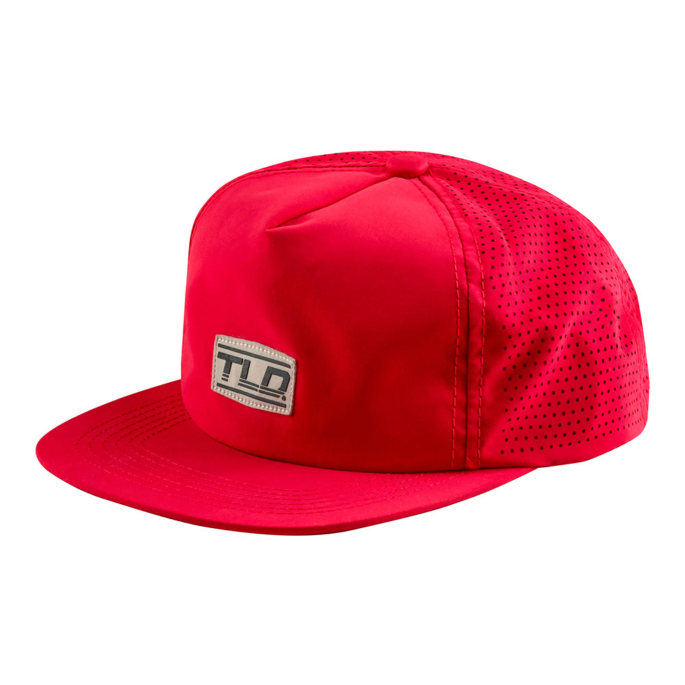 Unstructured Snapback Speed Patch Poppy Red、mySite、dreamappss