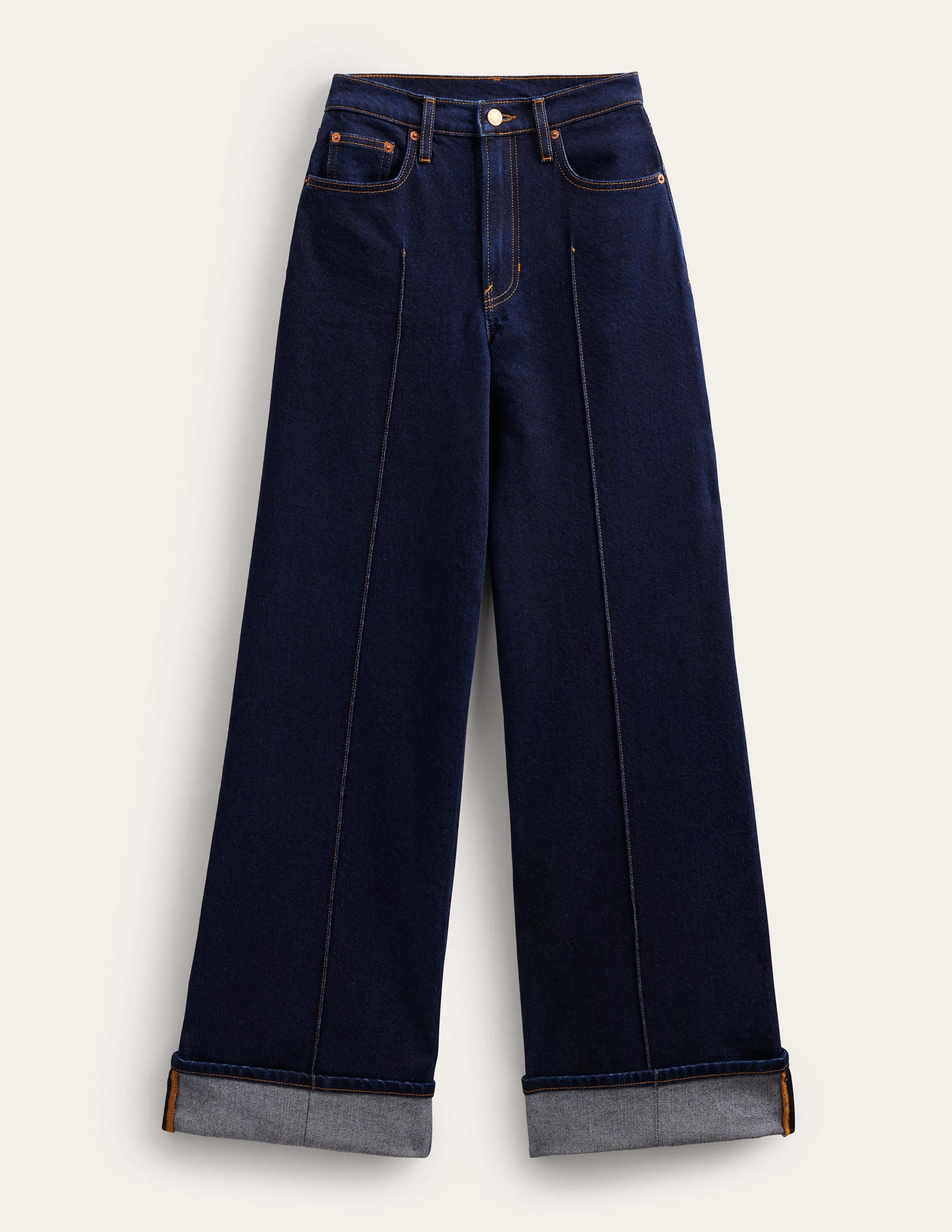  Turn-up Jeans-Indigo、mySite、ashleygrahame