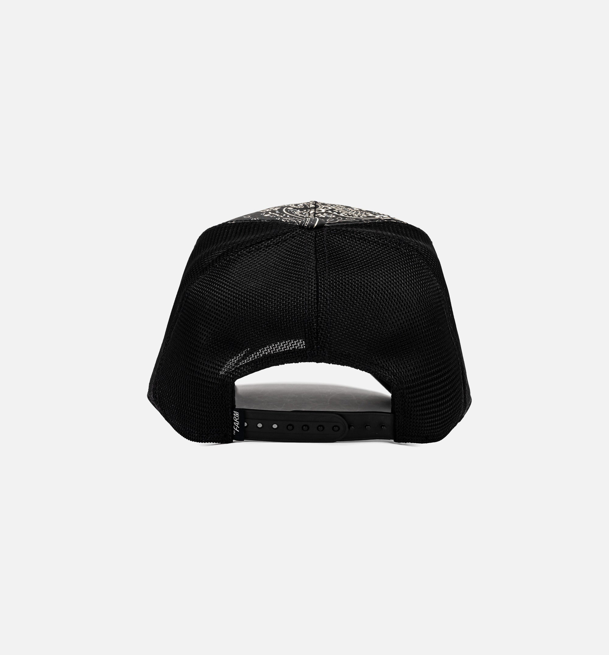 Diamonds and Pearls Paisley Trucker Mens Hat - Black/Beige、mySite、dreamappss