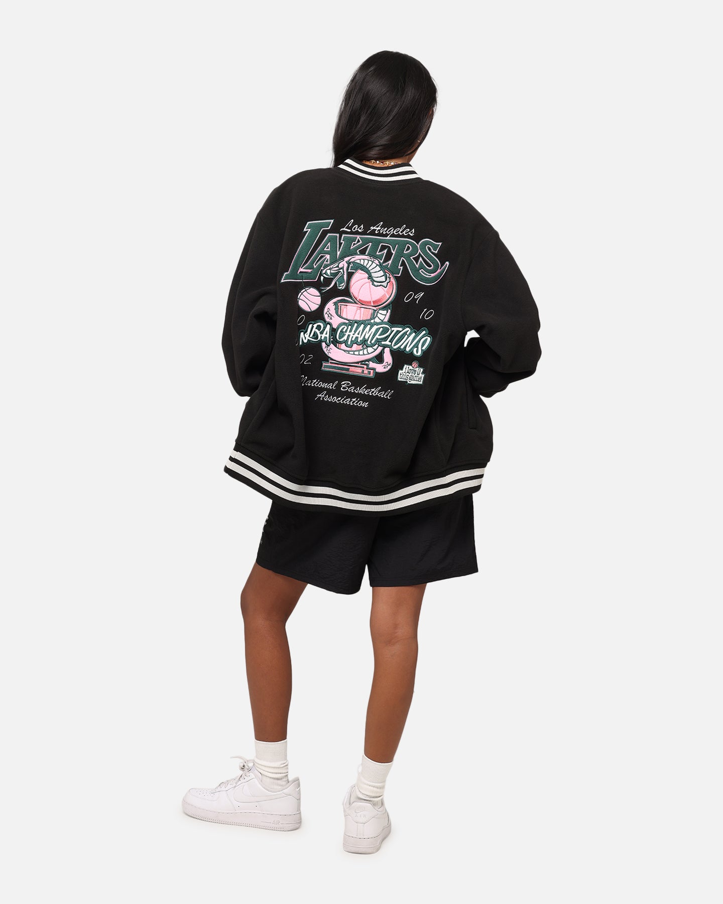 Mitchell & Ness Los Angeles Lakers Champions Jacket Black、mySite、zt4zffjzw