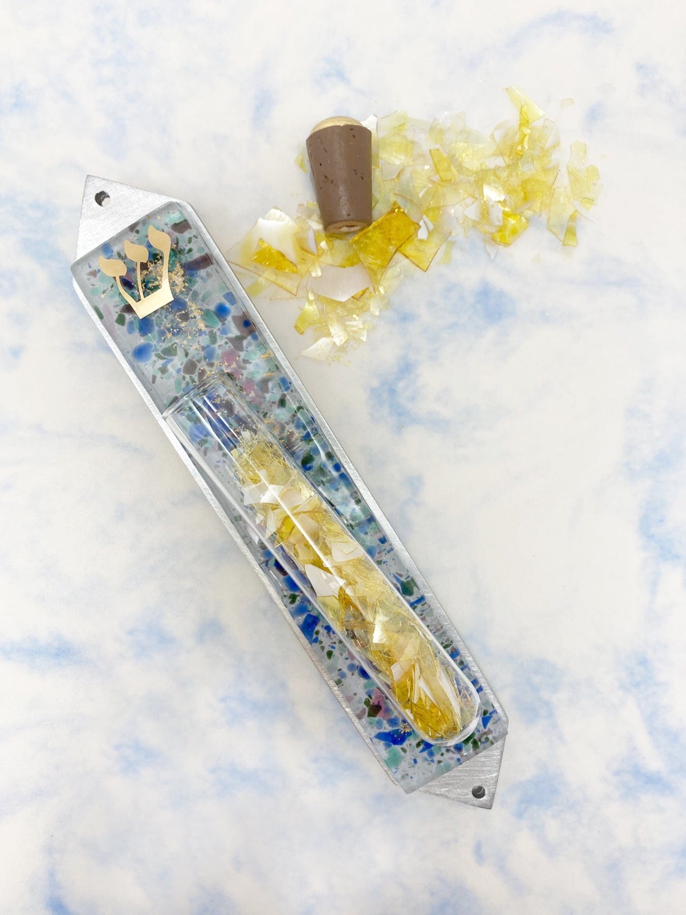 Fiesta Wedding Glass Mezuzah、mySite、topwebapps