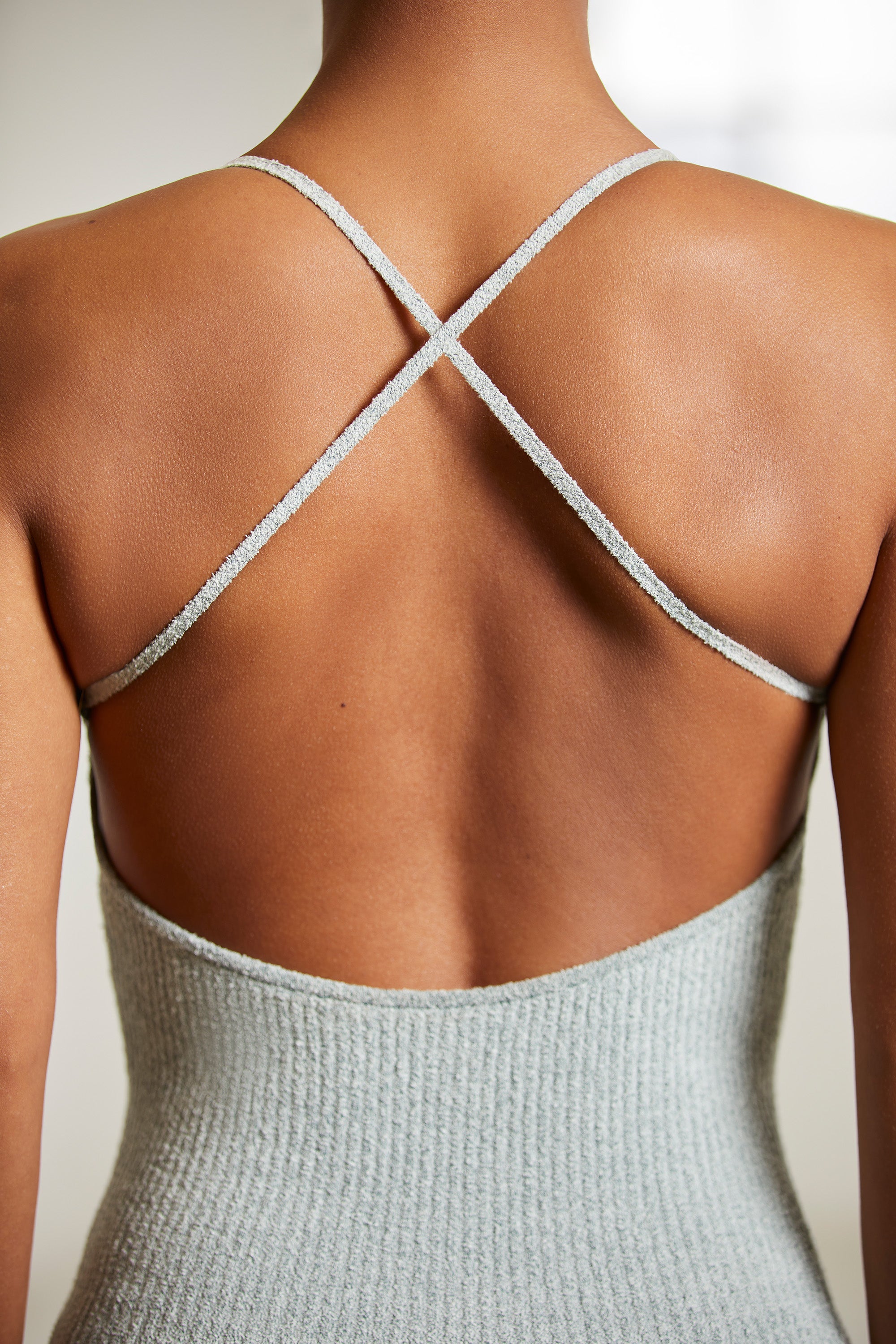 Low Back Maxi Dress in Mint、mySite、solidvoid