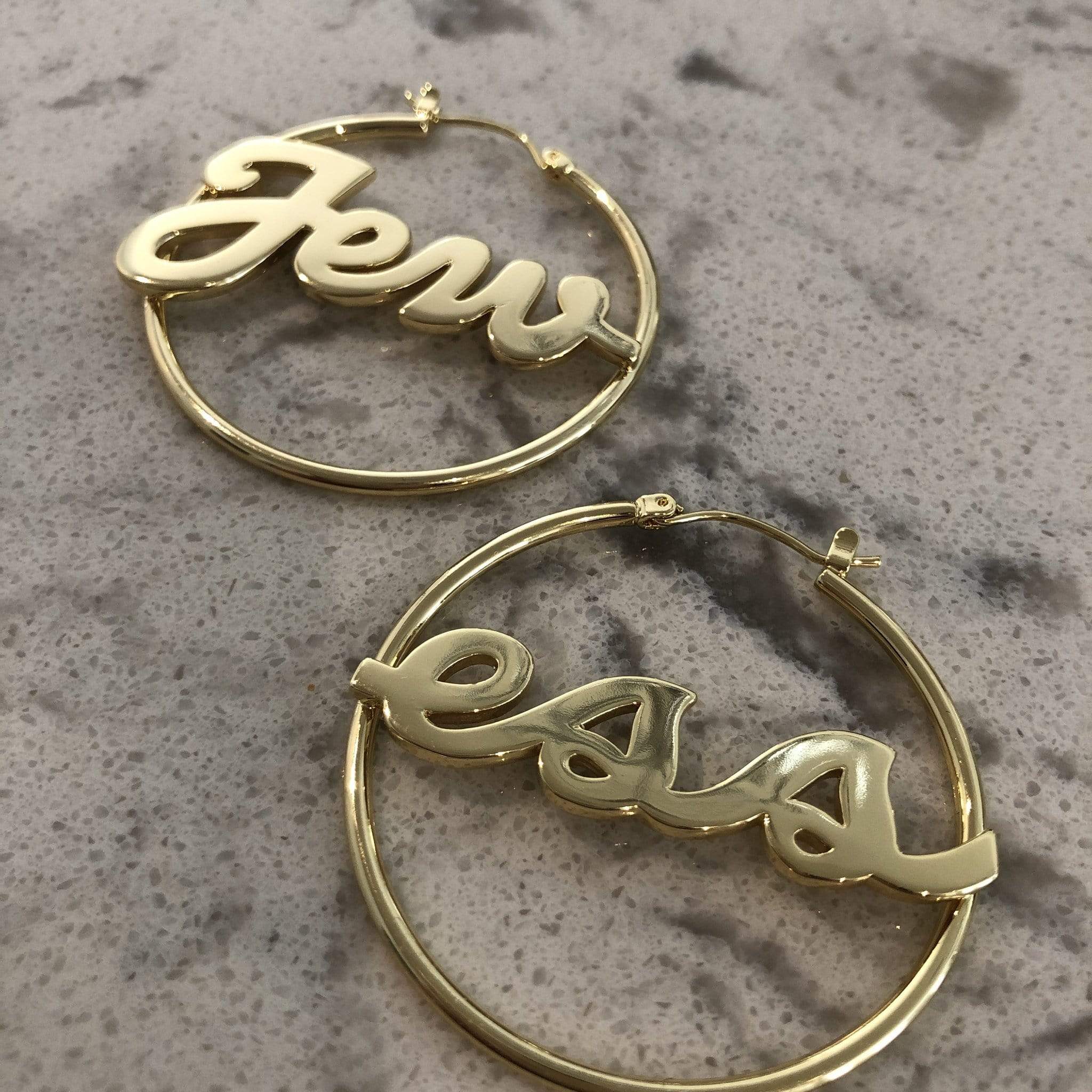 Jewess Hoop Earrings - 14k Gold、mySite、topwebapps