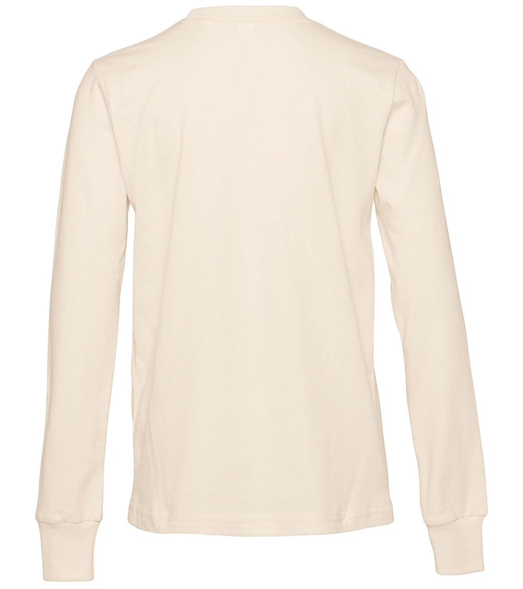 Bella + Canvas Youth Jersey Long Sleeve T-Shirt、mySite、noshort