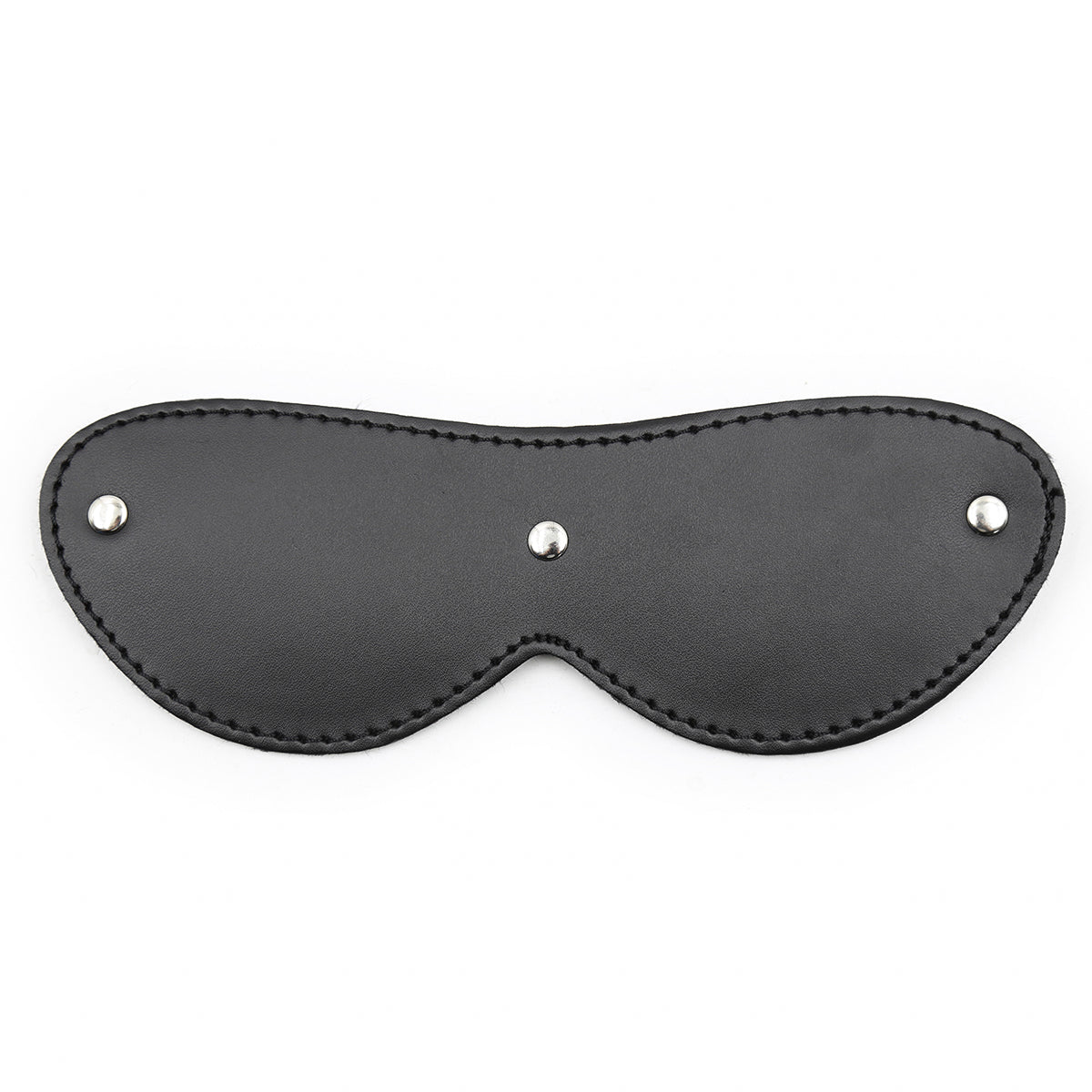 Come Closer Leather Blindfold | Mask | Velvet Back | Universal Size、mySite、bottomscart