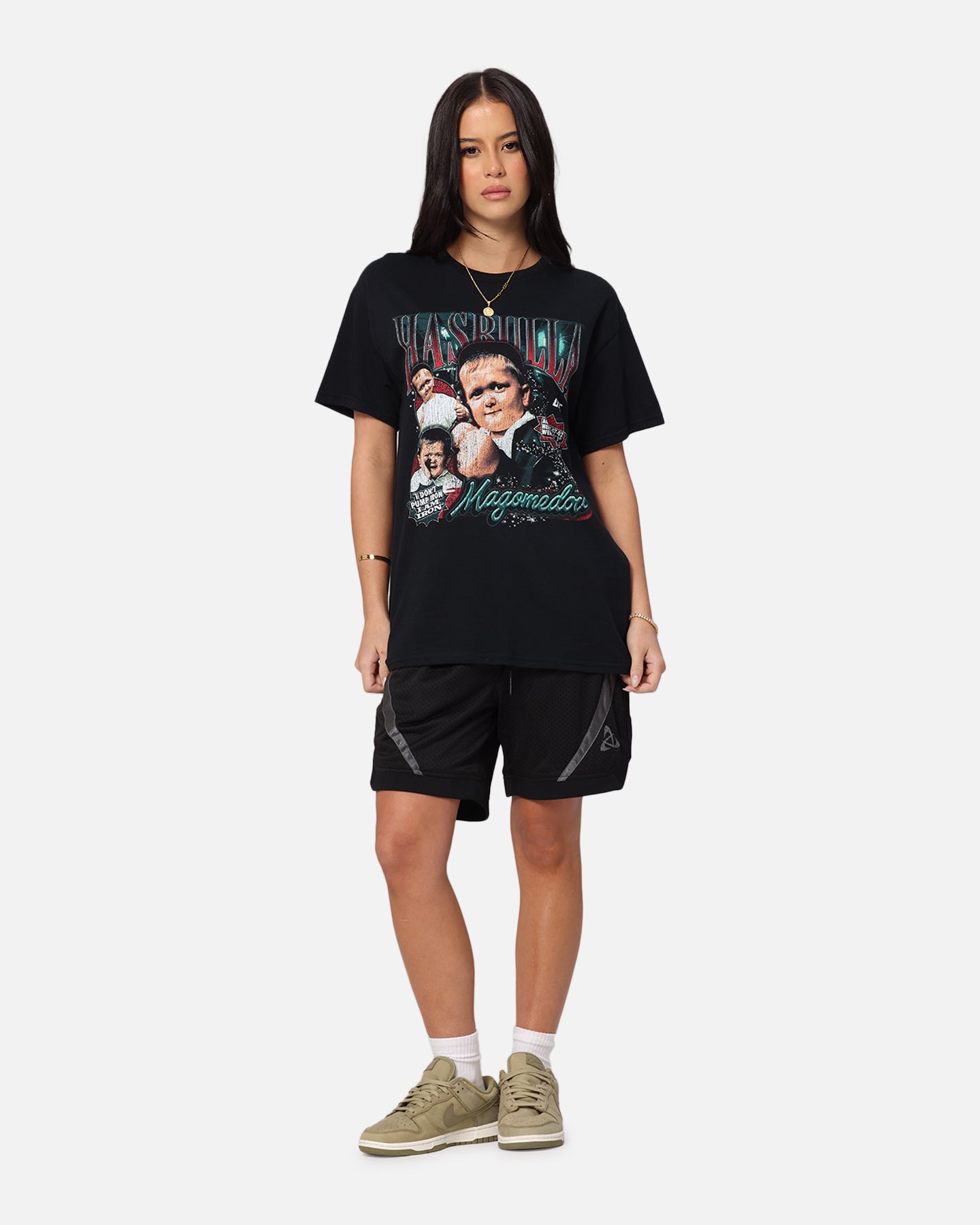 UFC By Goat Crew Hasbulla Vintage T-Shirt Black、mySite、zt4zffjzw