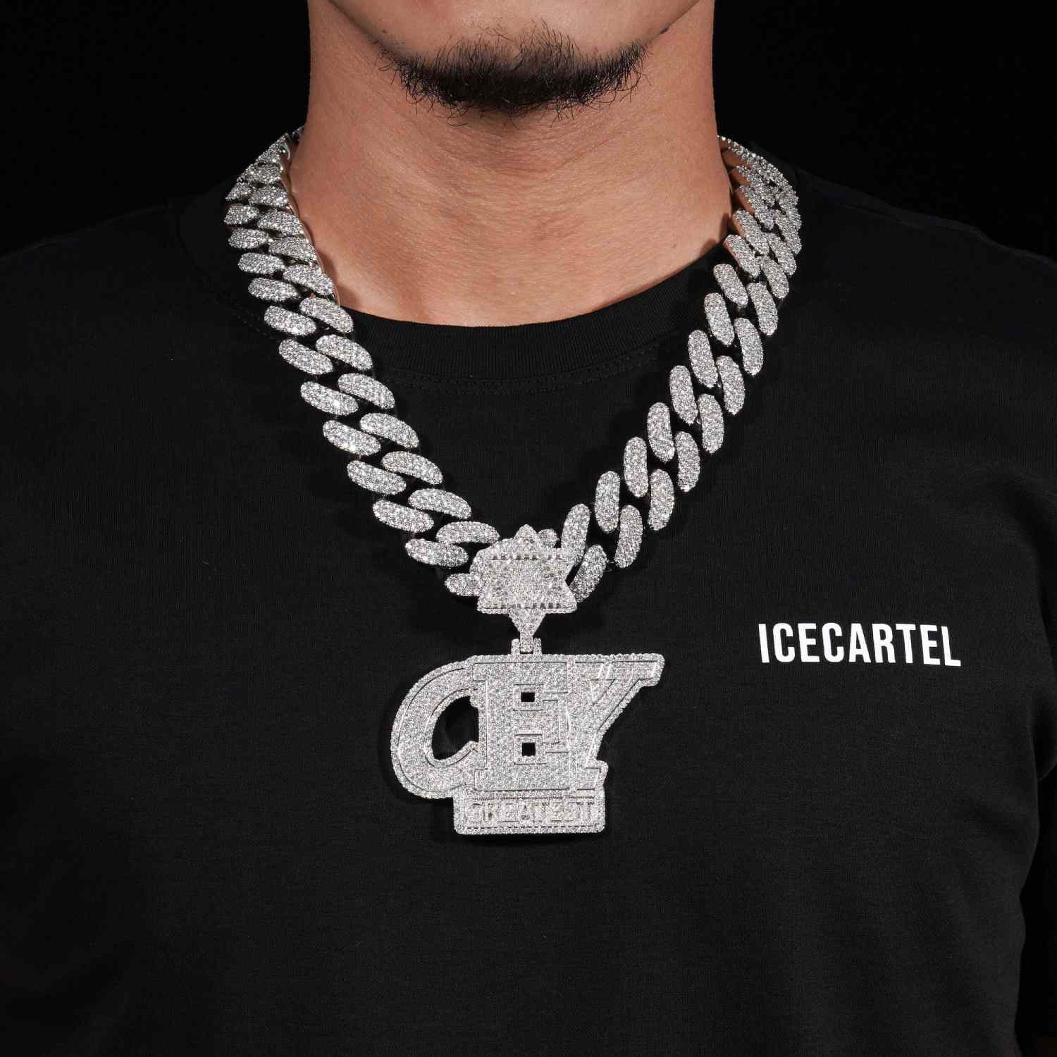 CEY Custom Moissanite Pendant 14k Gold、mySite、hinf8tx79