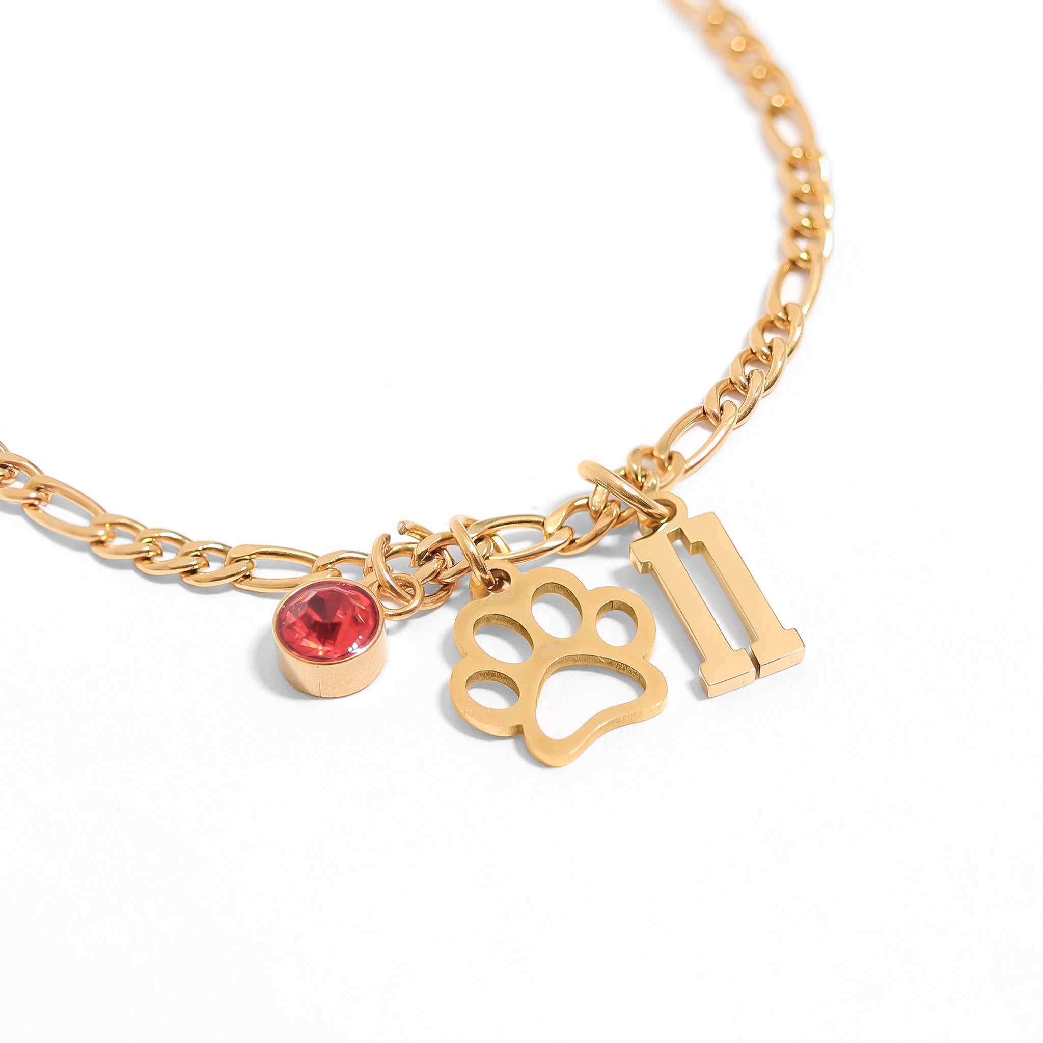 18K Gold PVD Coated Stainless Steel Small Sport Number Pendant / PDS0008、mySite、dreamappss